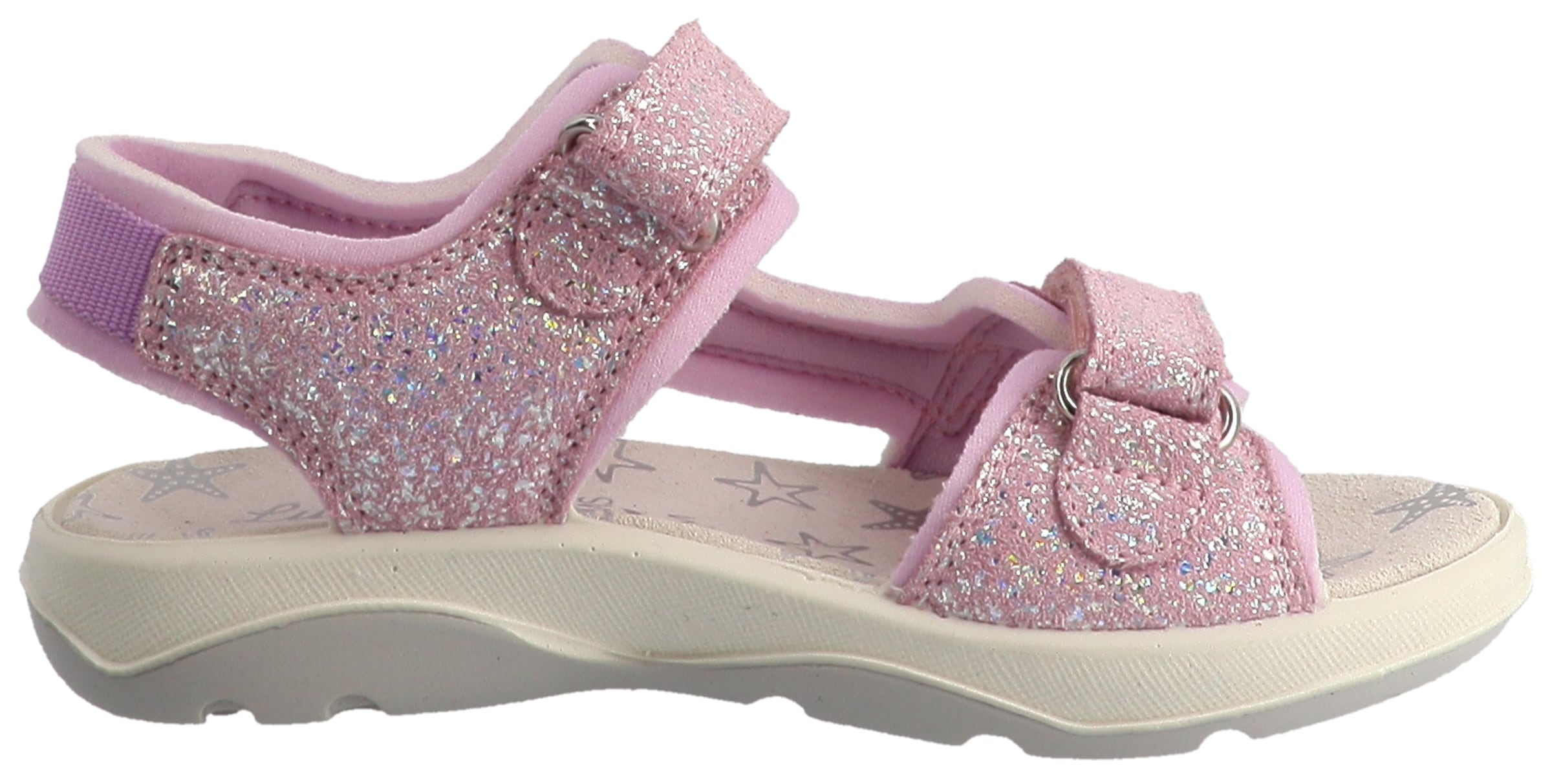 Lurchi 1100000002199 »Fia 2«  Klettschuh mit Glitter, Grössenschablone zum Download