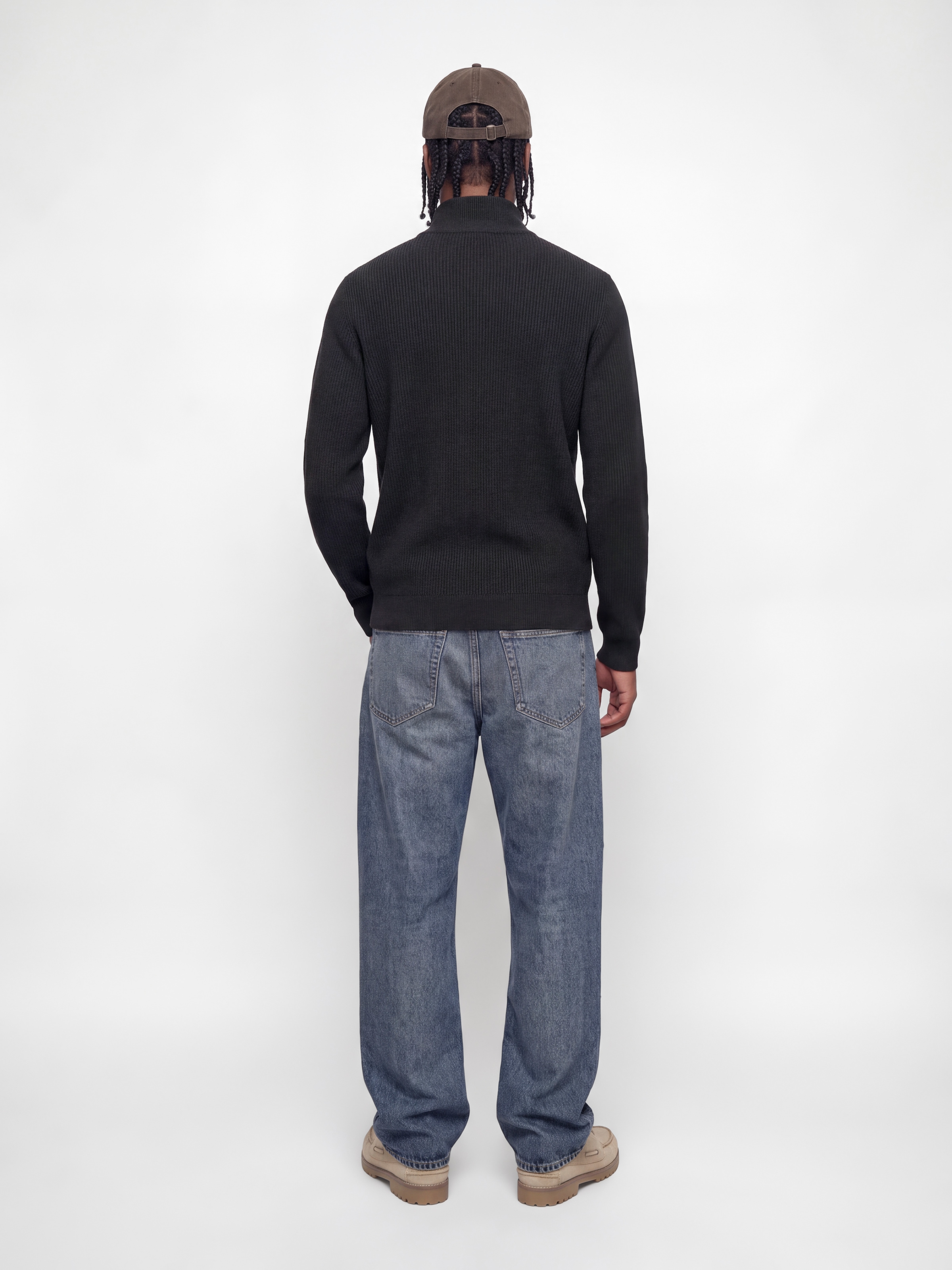 Jack & Jones Strickjacke »JJEPERFECT RIB KNIT FULL ZIP CARDIGAN SN« Baumwollmischung, mit Reissverschluss