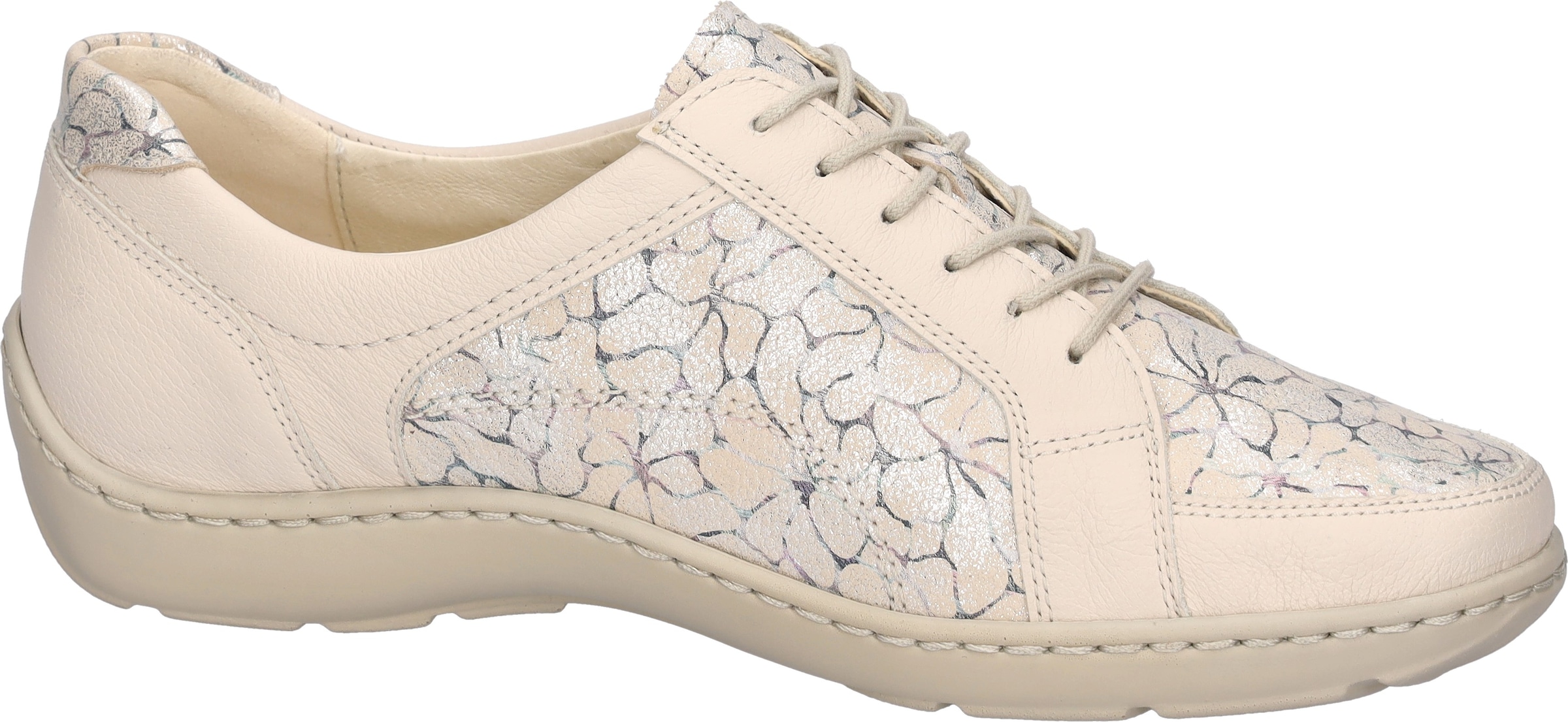 Waldläufer Chaussure à lacets »HENNI«  en largeur de chaussure H = très large, chaussure de loisirs, chaussure basse, chaussure à lacets