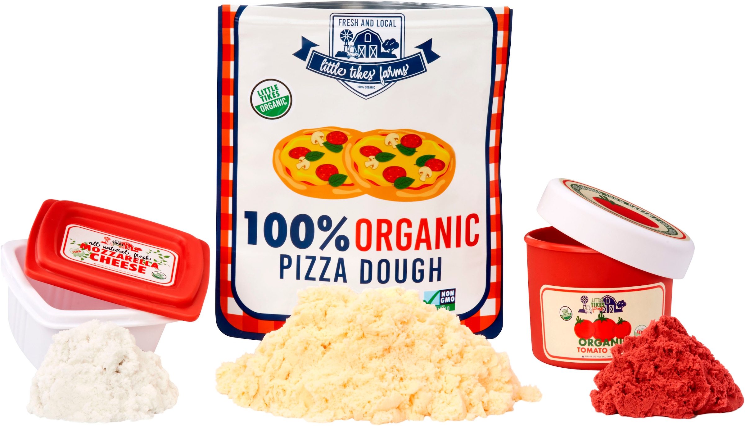 Little Tikes® Aliments pour enfants »Creative Chefs Pizza Kit«