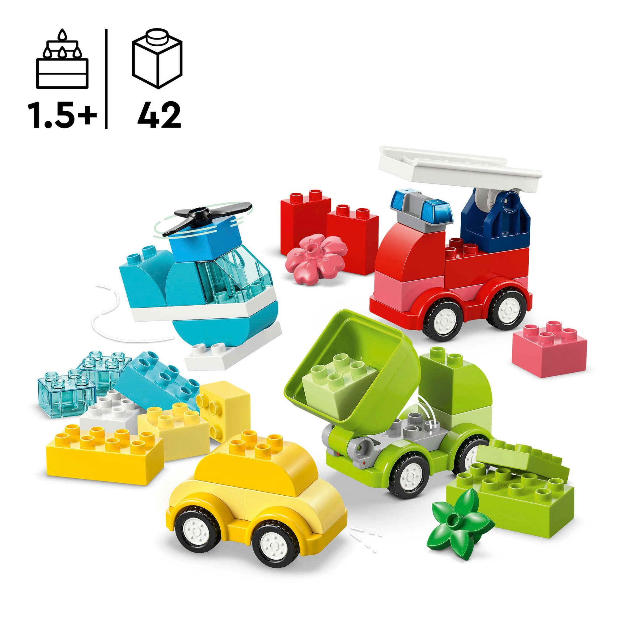 LEGO® Pions de construction »Kreative Fahrzeuge (10474), LEGO DUPLO My First« Made in Europe