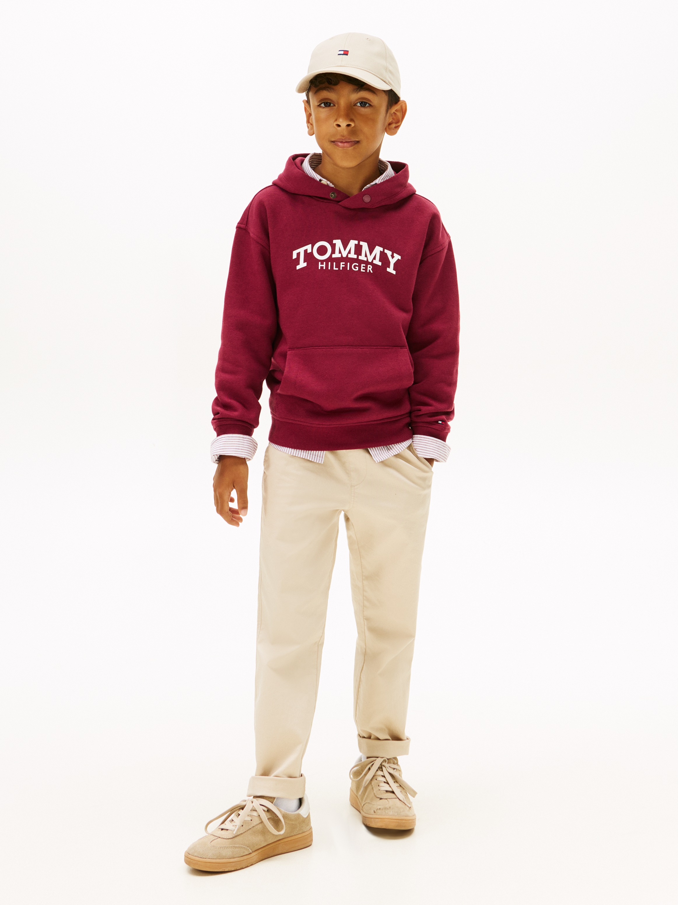 Tommy Hilfiger Kapuzensweatshirt , Regular fit, für Kinder bis 16 Jahre
