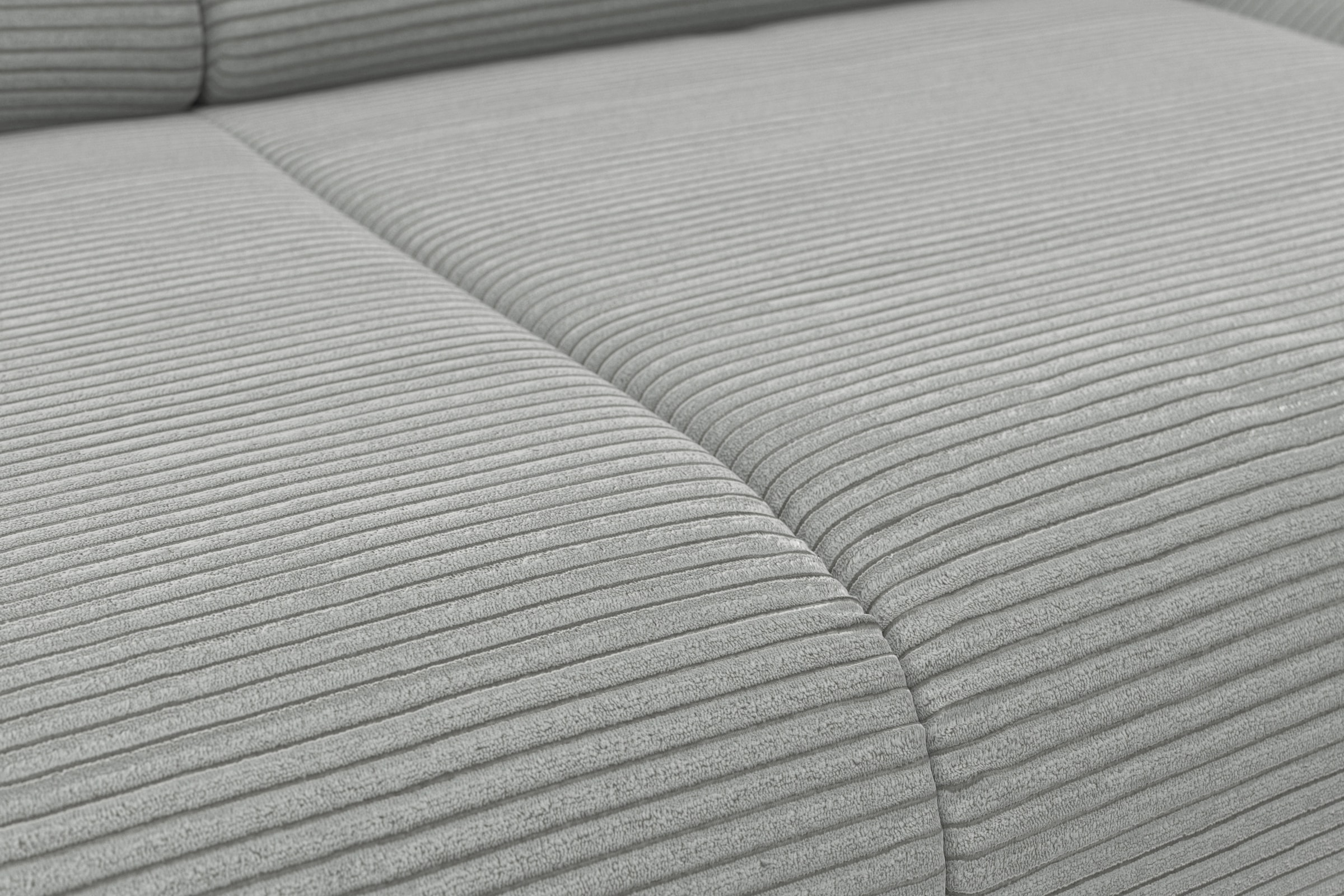 sit&more Wohnlandschaft »Coco U-Form« Sitztiefen-, Arm- und Kopfteilverstellung, Cord-Bezug, Fusshöhe 15 cm