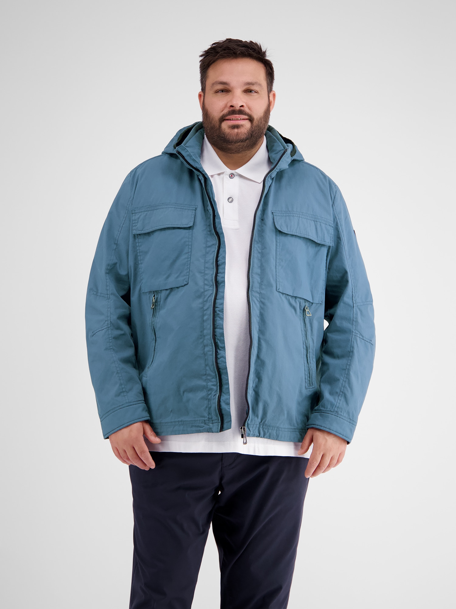 LERROS Outdoorjacke »Blouson mit abnehmbarer Kapuze« mit Kapuze