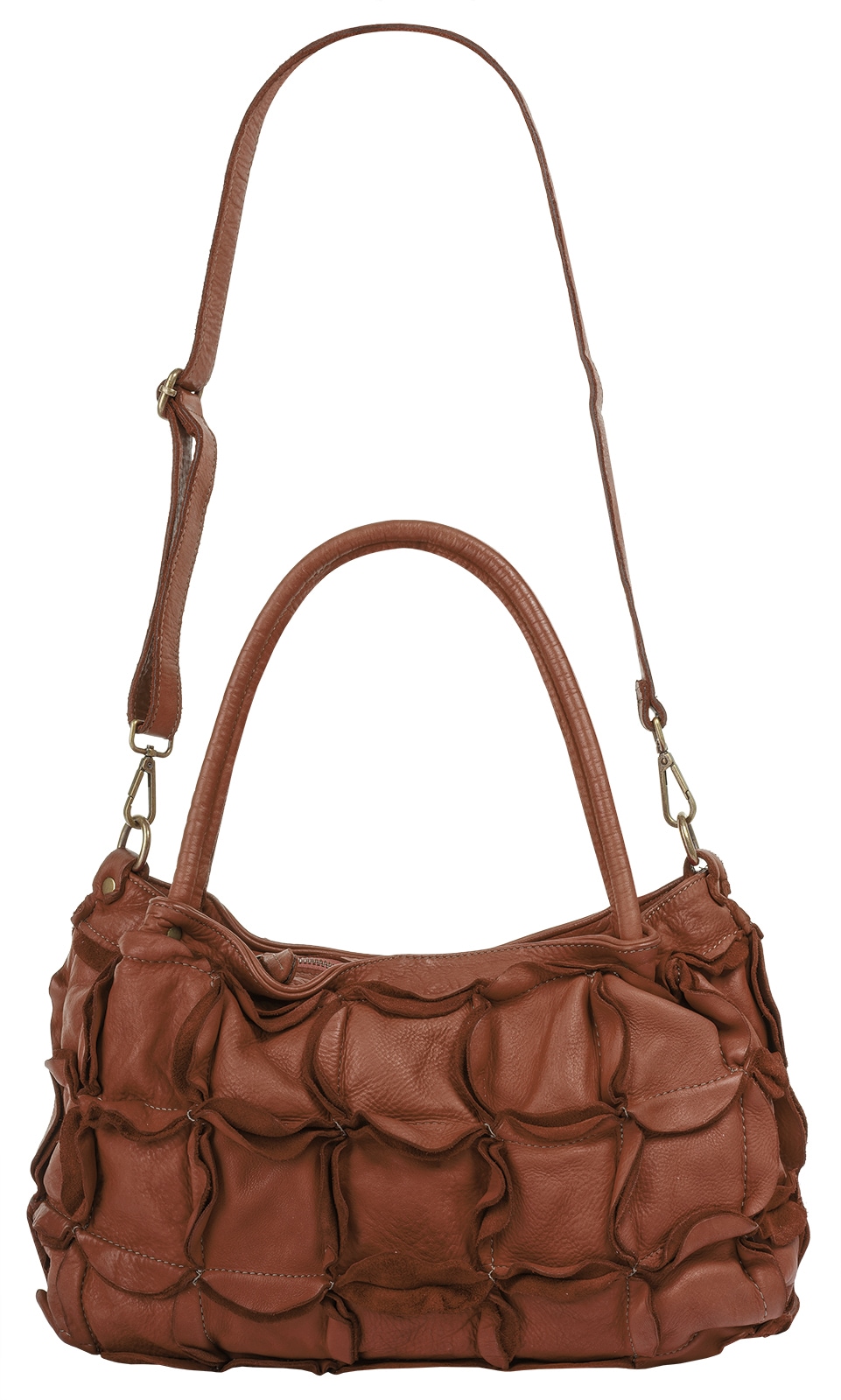 Samantha Look Shopper echt Leder, Made in Italy