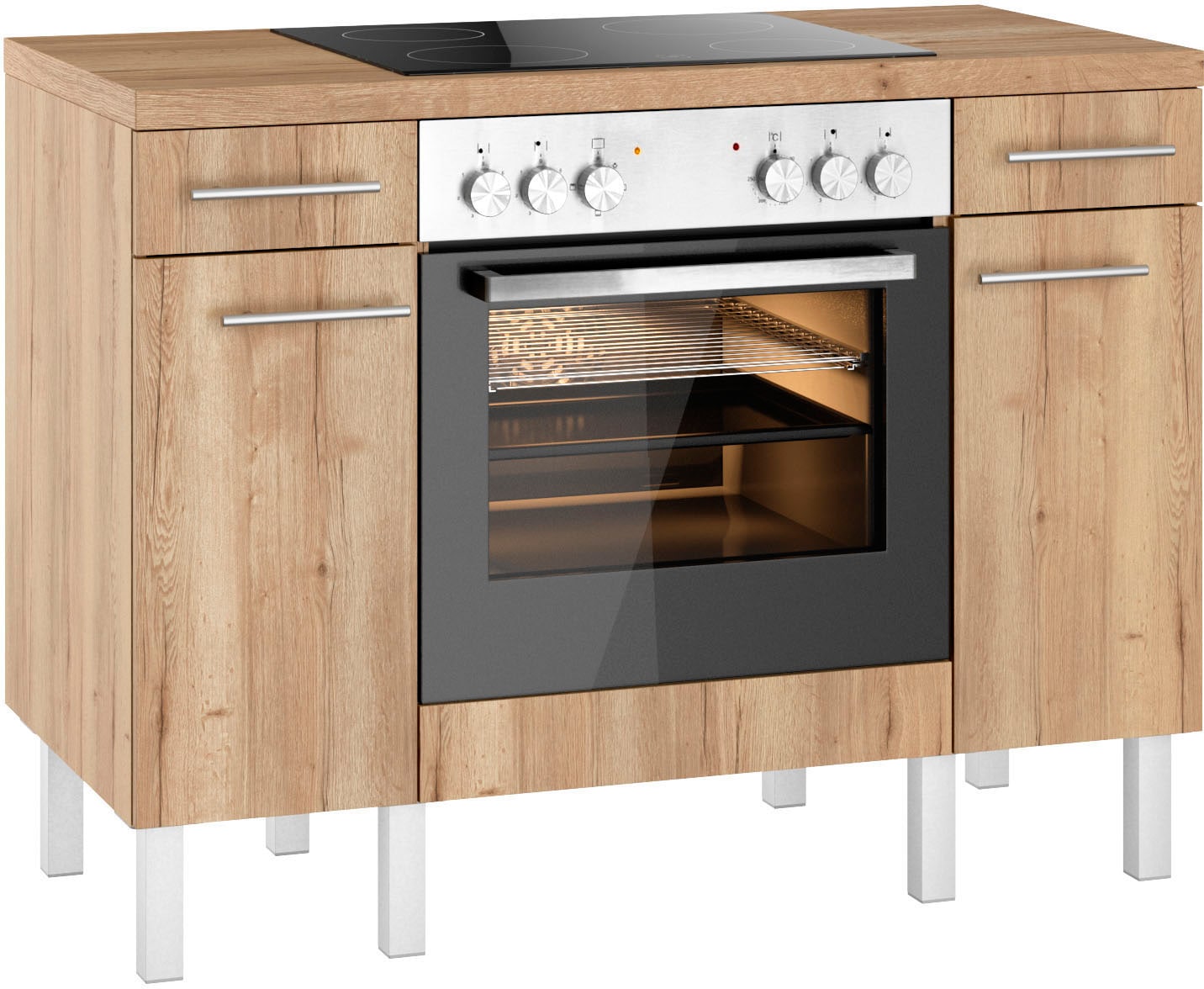 OPTIFIT Küche »Lilly« Breite 120, wahlweise mit E-Geräten