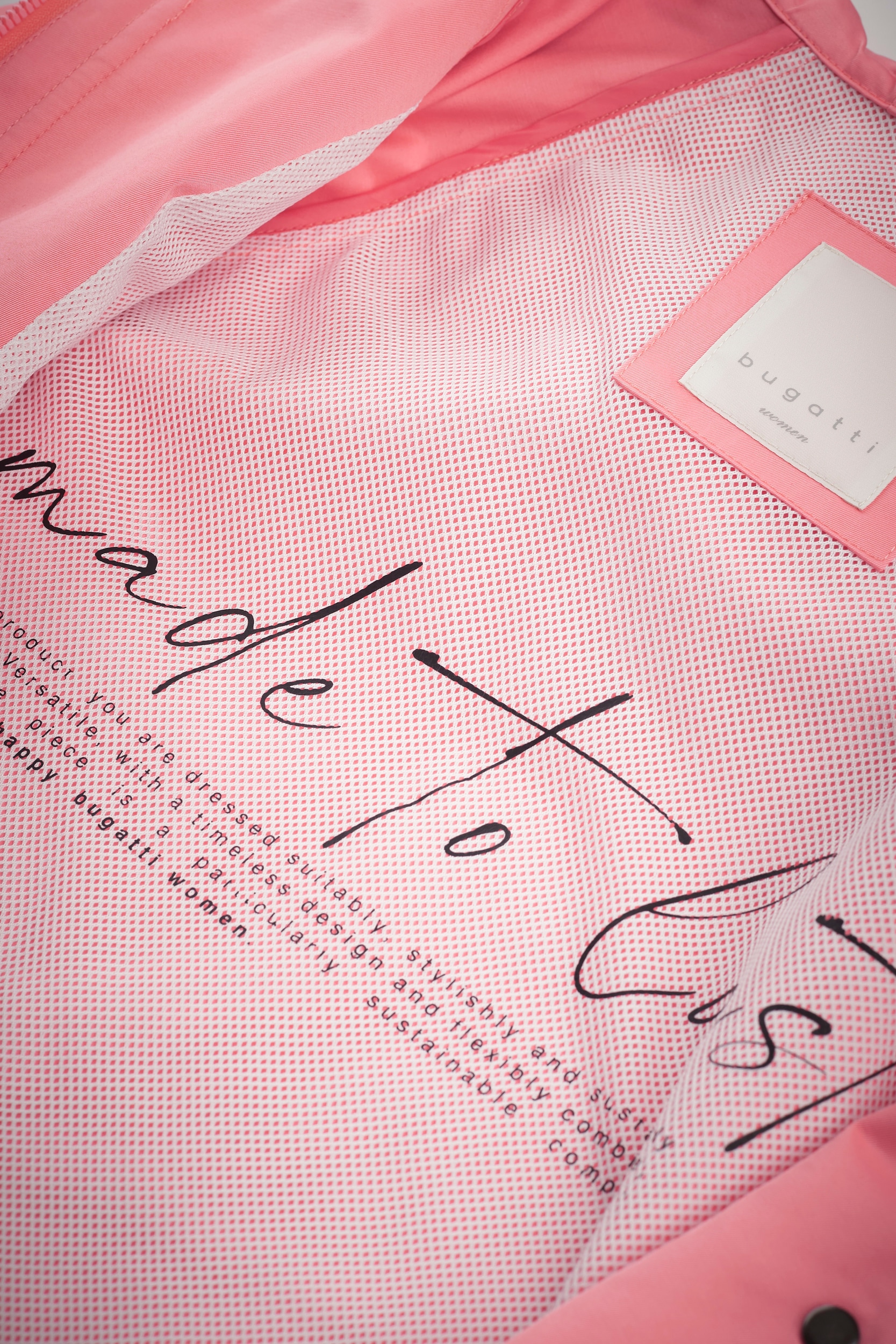 bugatti Blouson mit Kapuze mit lockerer Passform