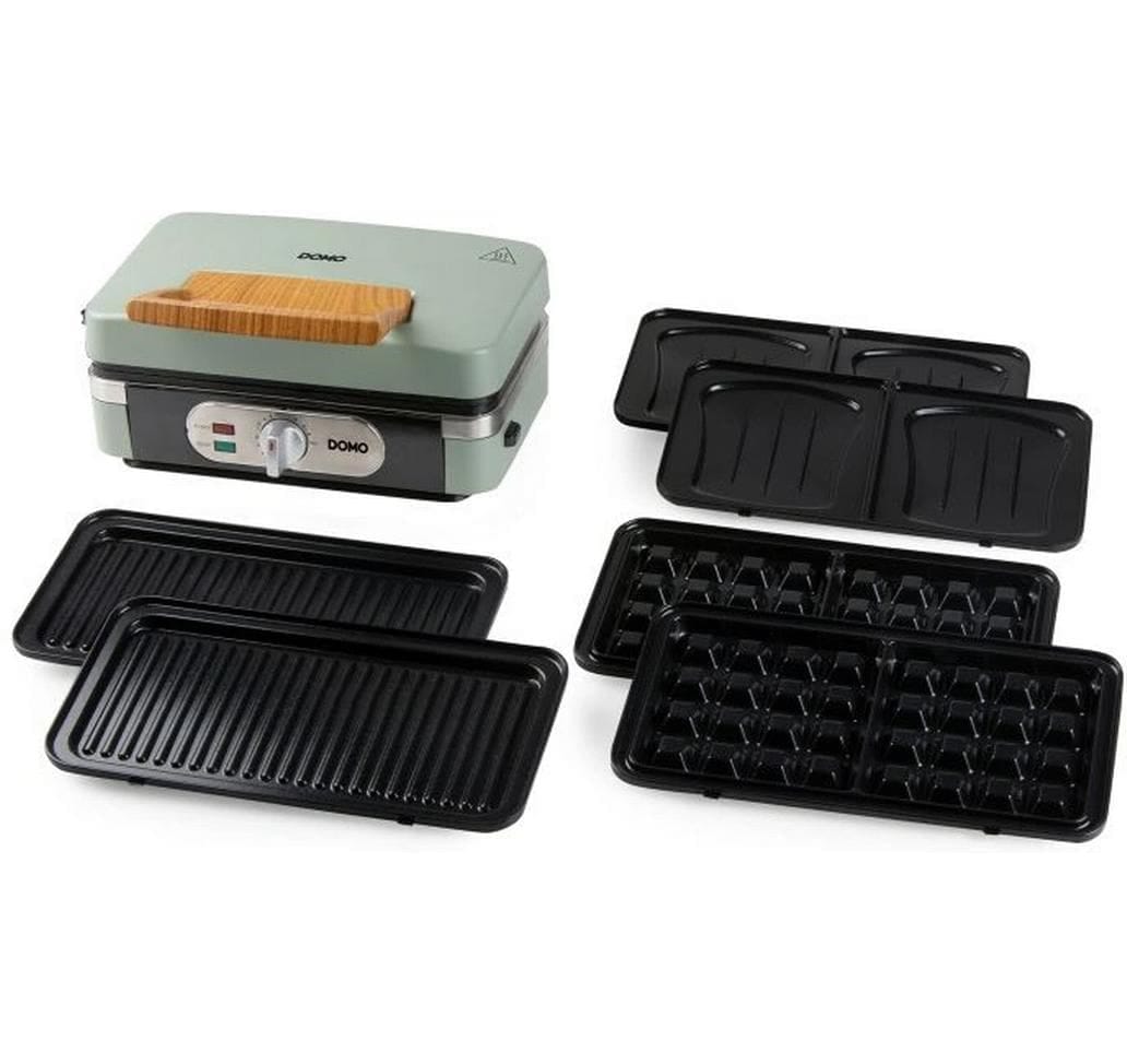 Domo 3-in-1-Kombi-Waffeleisen »DO9276C , Mint« 1100 W