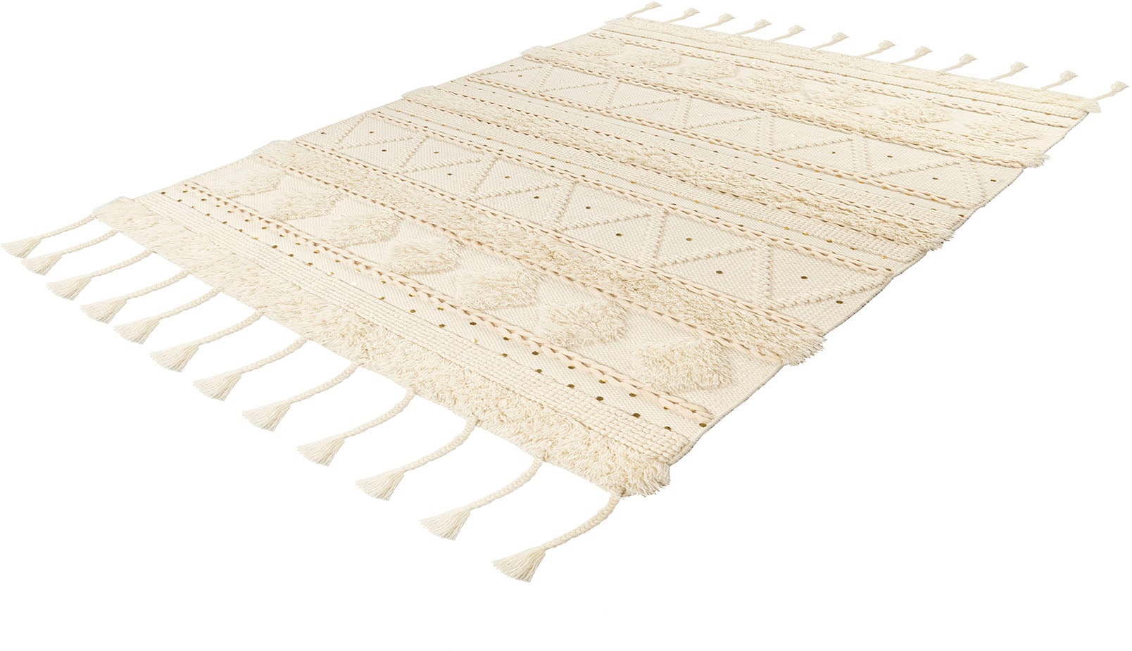 me gusta Wollteppich »Bohist 525« rechteckig 18 mm Höhe