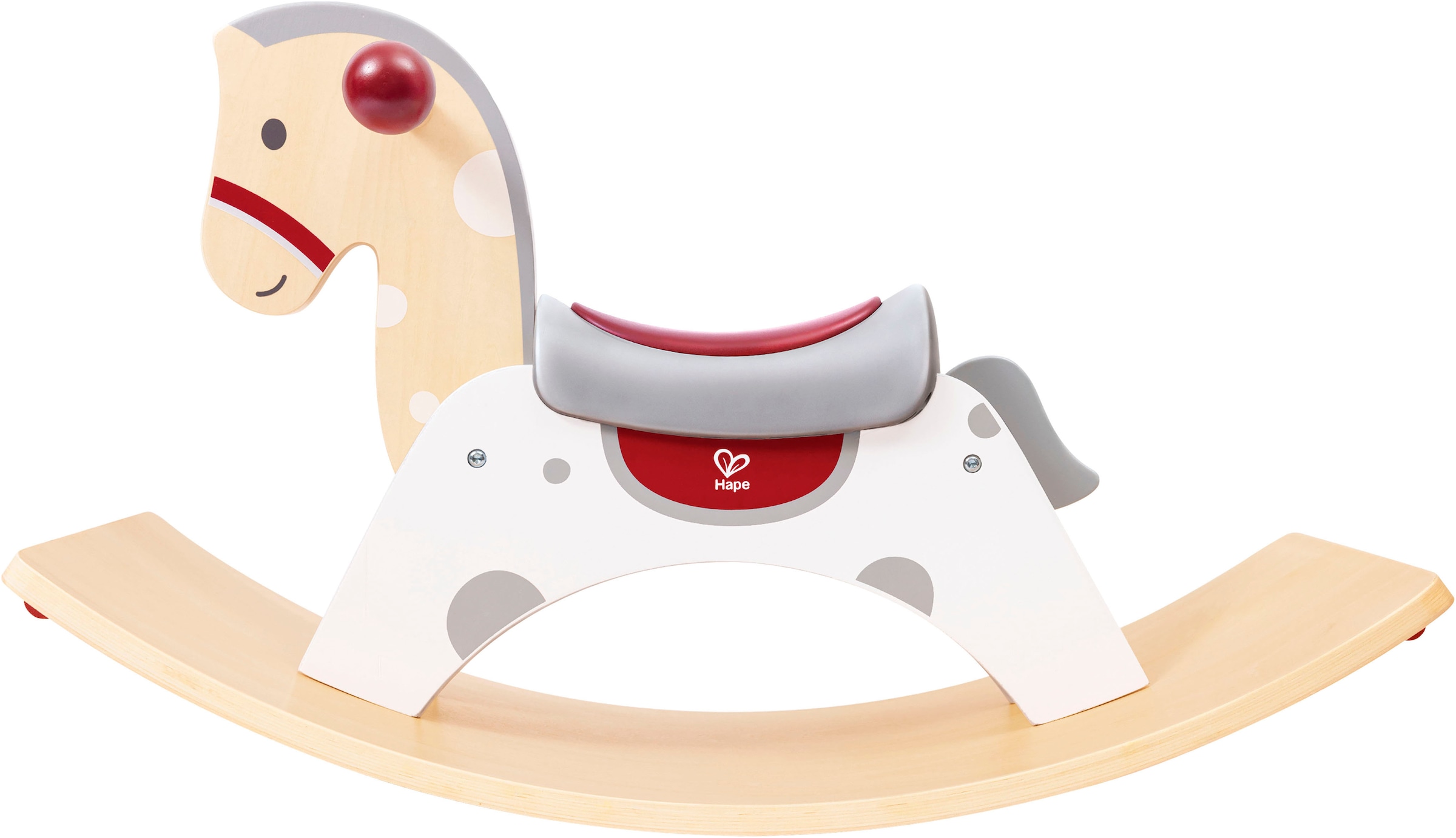 Hape Cheval à bascule »2in1-Schaukelpferd und Balance-Board«