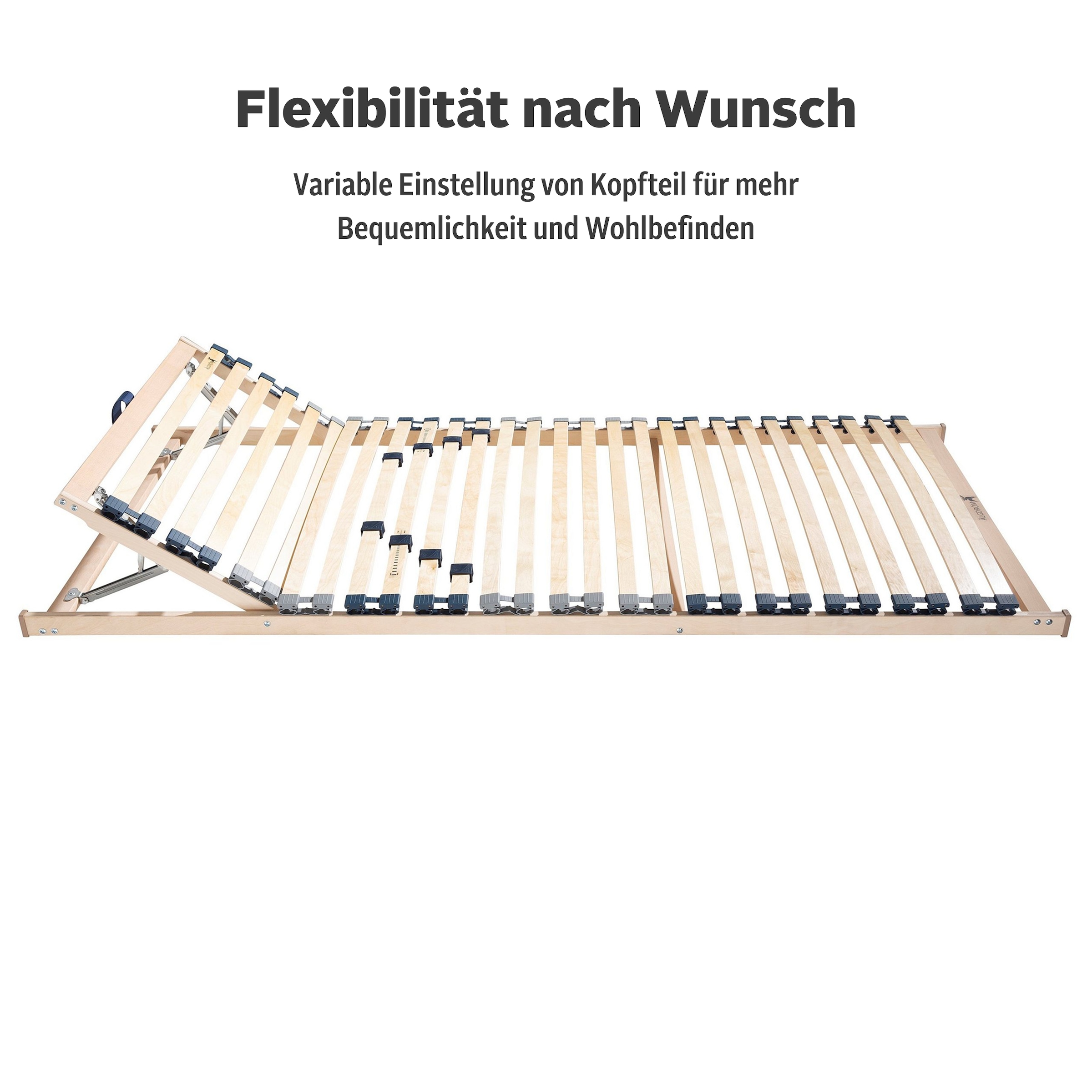 GOODproduct Lattenrost »Randsfjord, 90x200, 140x200 cm und weiteren Grössen« Lattenrost für alle Matratzen, langlebig, ergonomisch, 7-Zonen