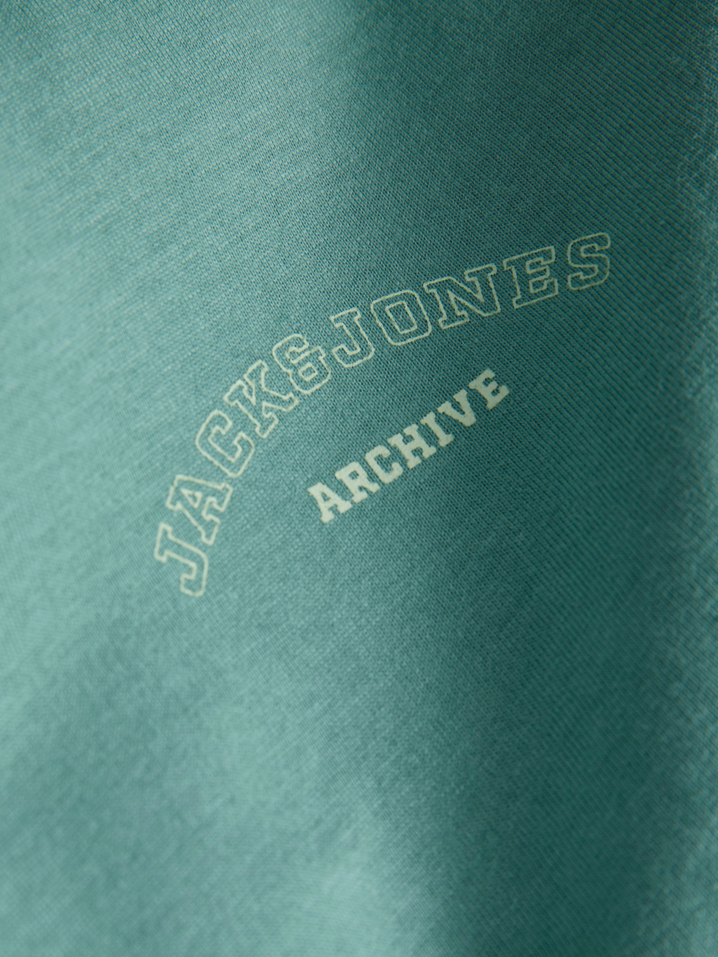 Jack & Jones Shirt à col rond »JJCOLLEGE LOGO TEE SS CREW NECK«