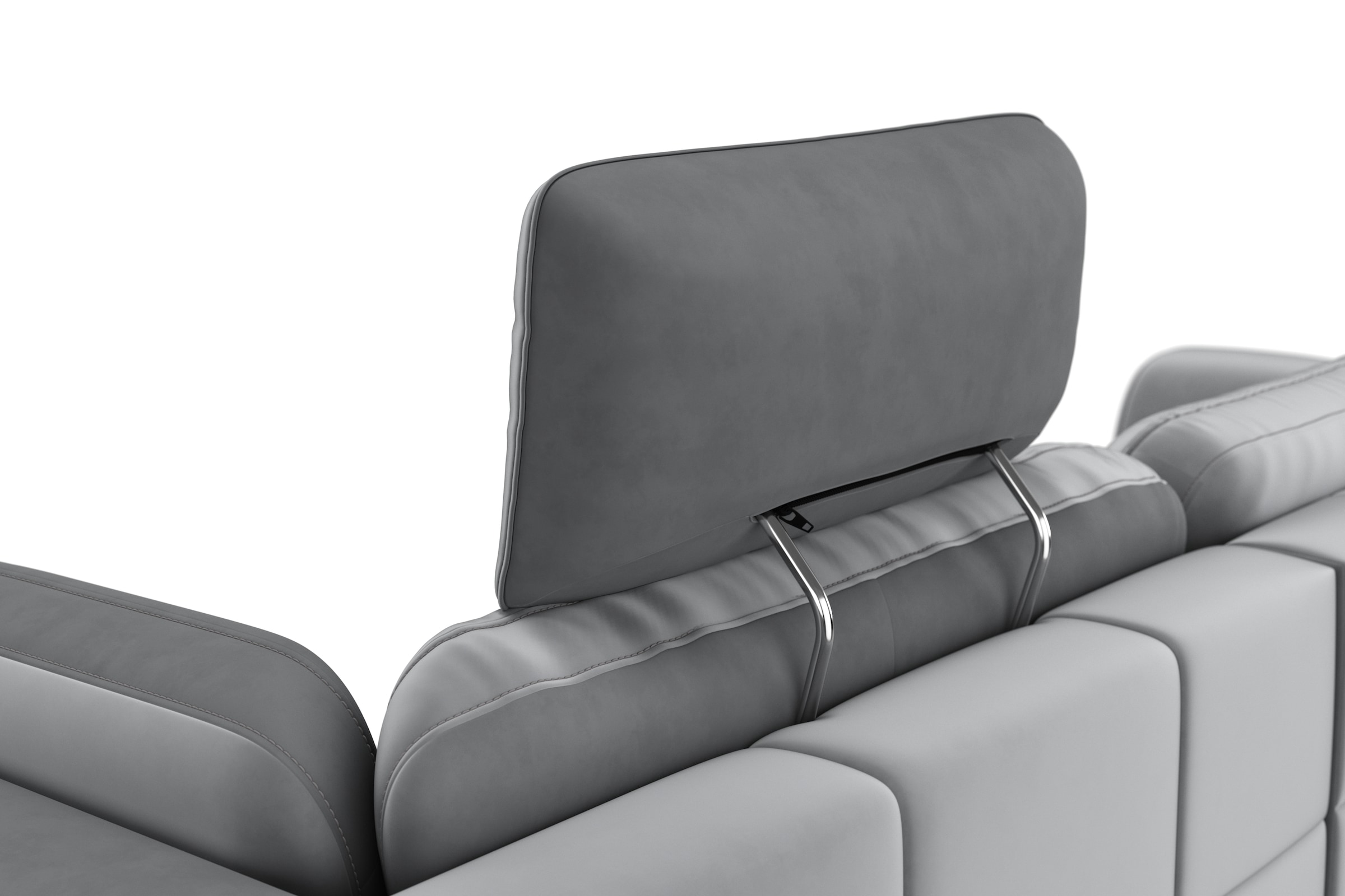 sit&more Canapé d'angle »Bendigo L-Form« inklusive Sitztiefenverstellung, Bodenfreiheit 12 cm, in 2 Fussfarben