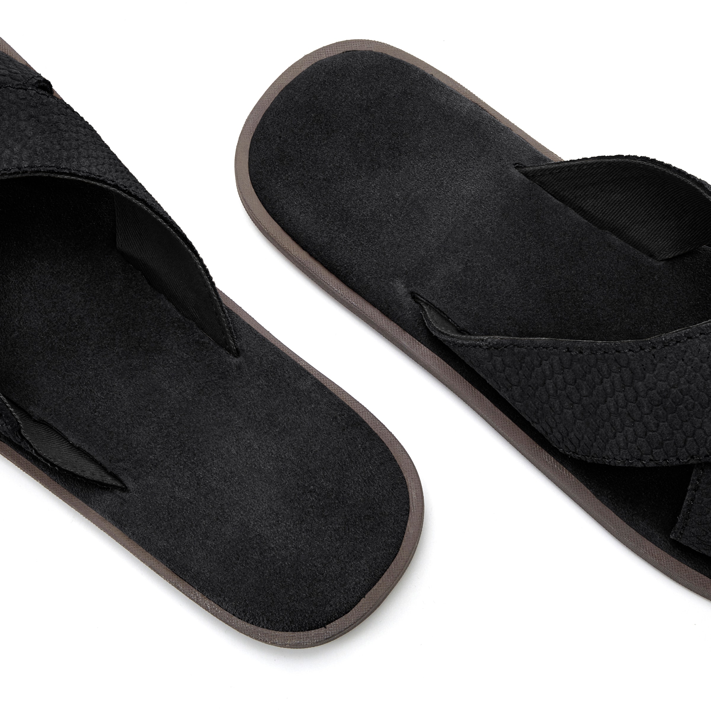 Beachtime Pantolette »Sommerschuhe, offener Schuh, Sandale«  NOUVEAU en cuir souple avec semelle légère