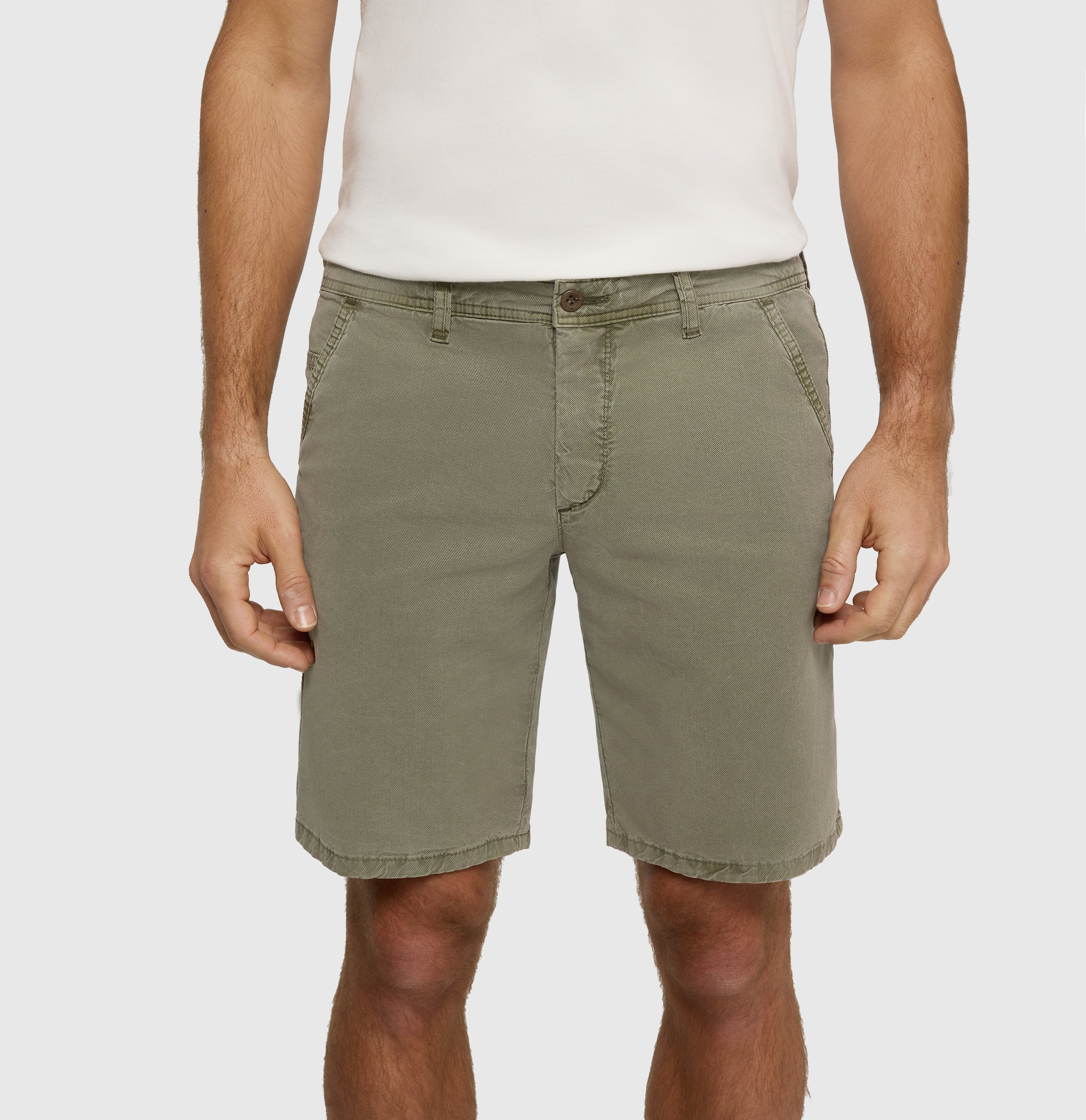 MAC Bermuda »Liam Bermuda«  aspect délavé, qualité sergé