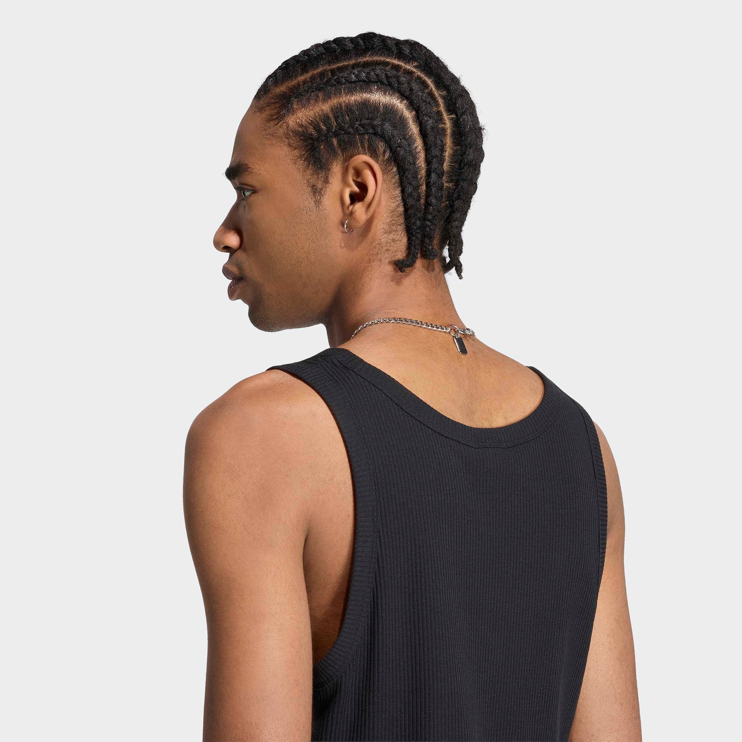adidas Originals Tanktop »TREFOIL ESSENTIALS« mit Rundhalsausschnitt, ohne Verschluss, aus Baumwolle