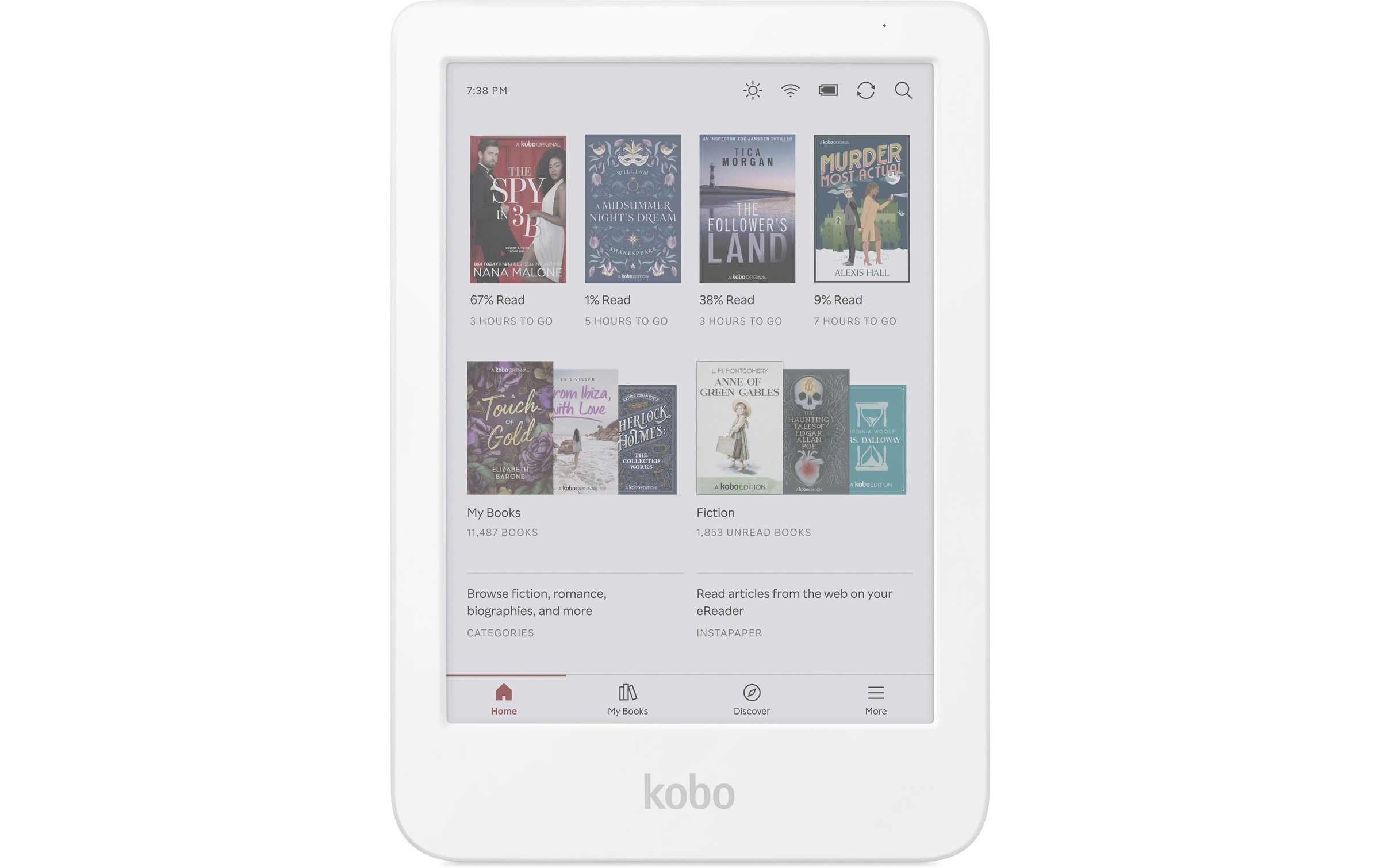 Kobo E-Book »Reader Clara« ( / 6 ″) )
