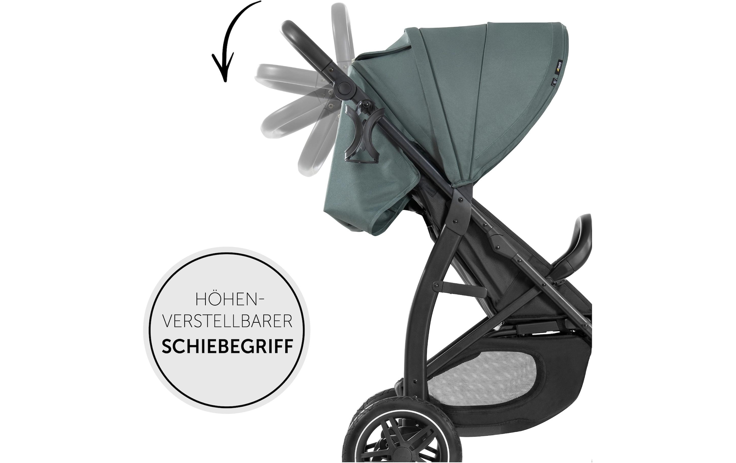 Hauck Kinder-Buggy »Rapid 4D Jungle Green« 25 kg