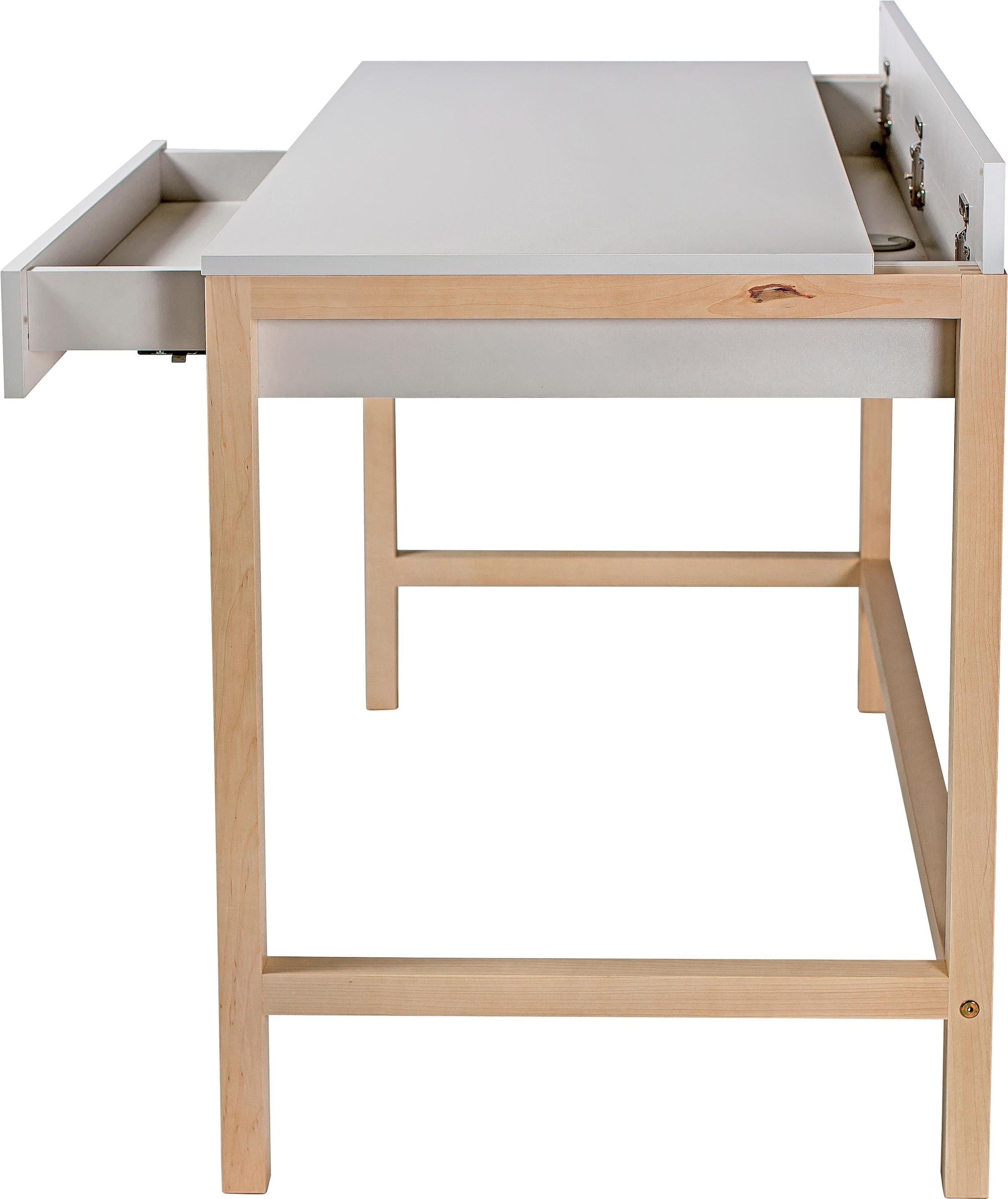 Woodman Bureau »Northgate« im skandinavian Design, Breite 112 cm, FSC®-zertifiziert