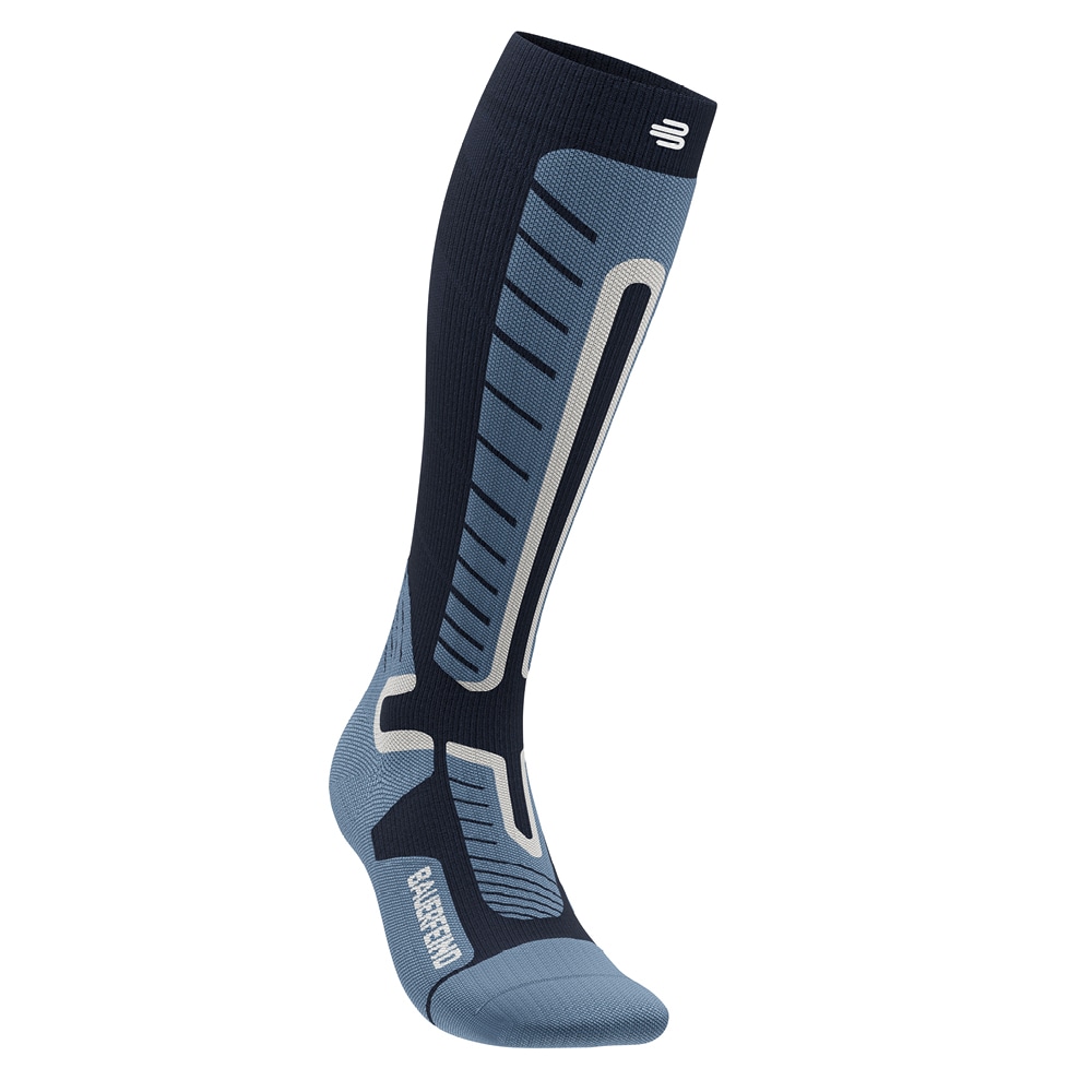 Bauerfeind Chaussettes de sport »SKI ALPINE COMPRESSION SOCKS« für Alpinski und Snowboard, mit anatomisch geformter Zehenbox