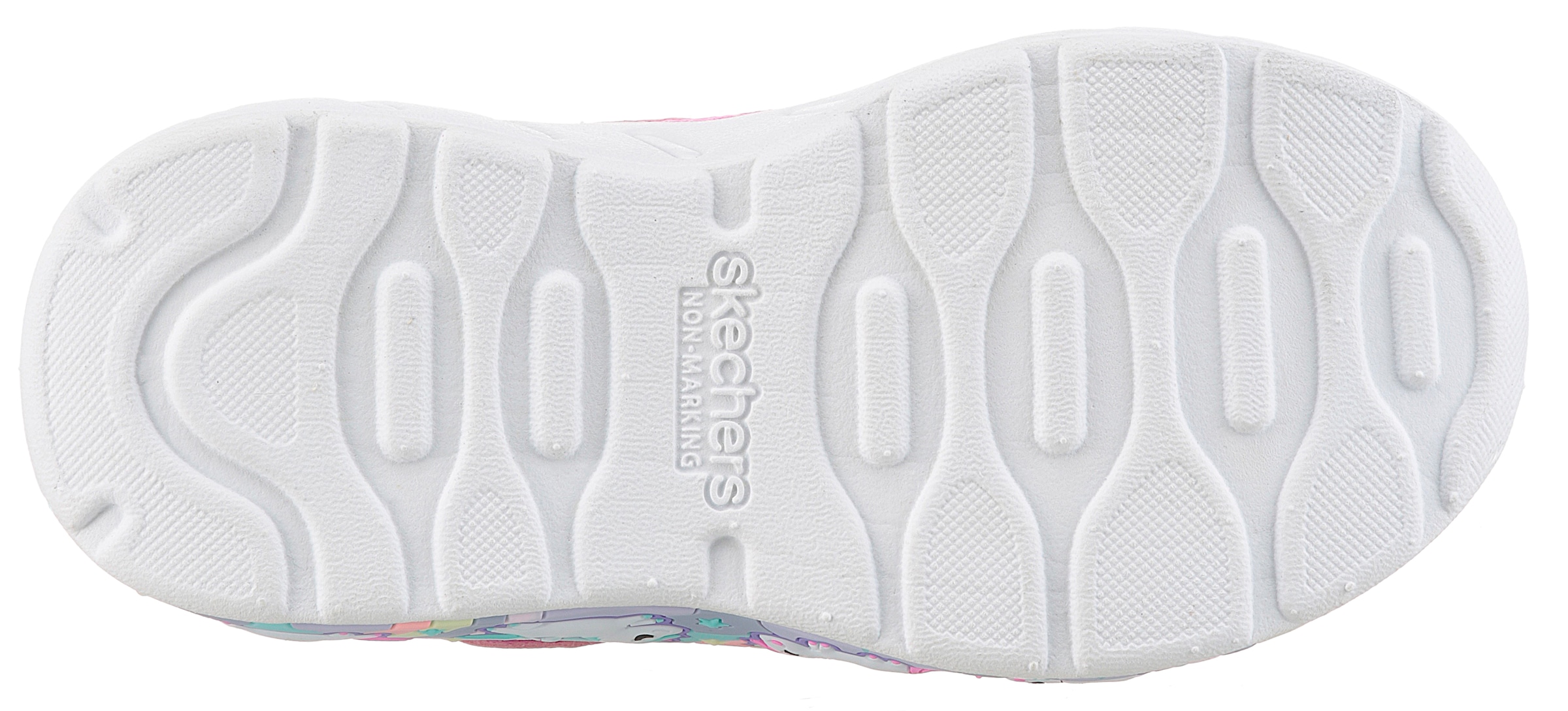 Skechers Chaussures de marche »PLAY SCENE-FUN SQUAD«  Sneaker mit bunten Motiven verziert, Grössenschablone zum Download