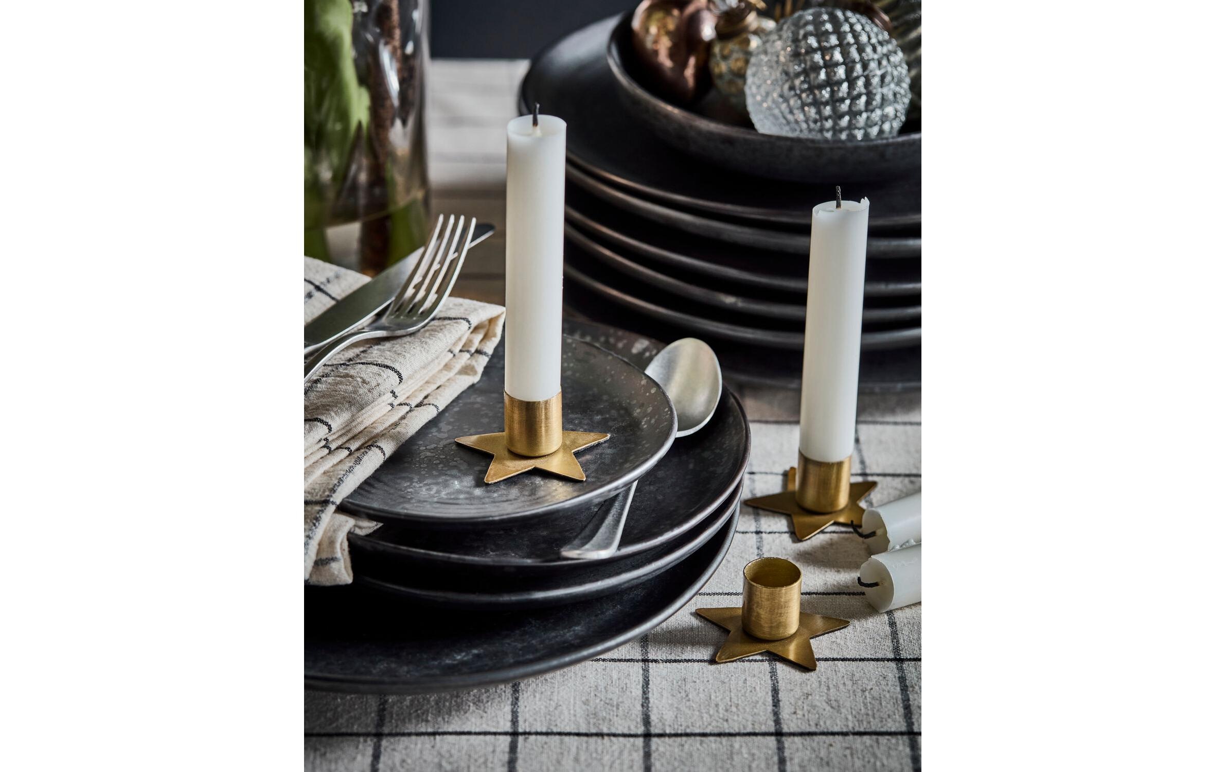 House Doctor Kerzenhalter »House Doctor Kerzenhalter Stage 6er Set Gold, Eisen«
