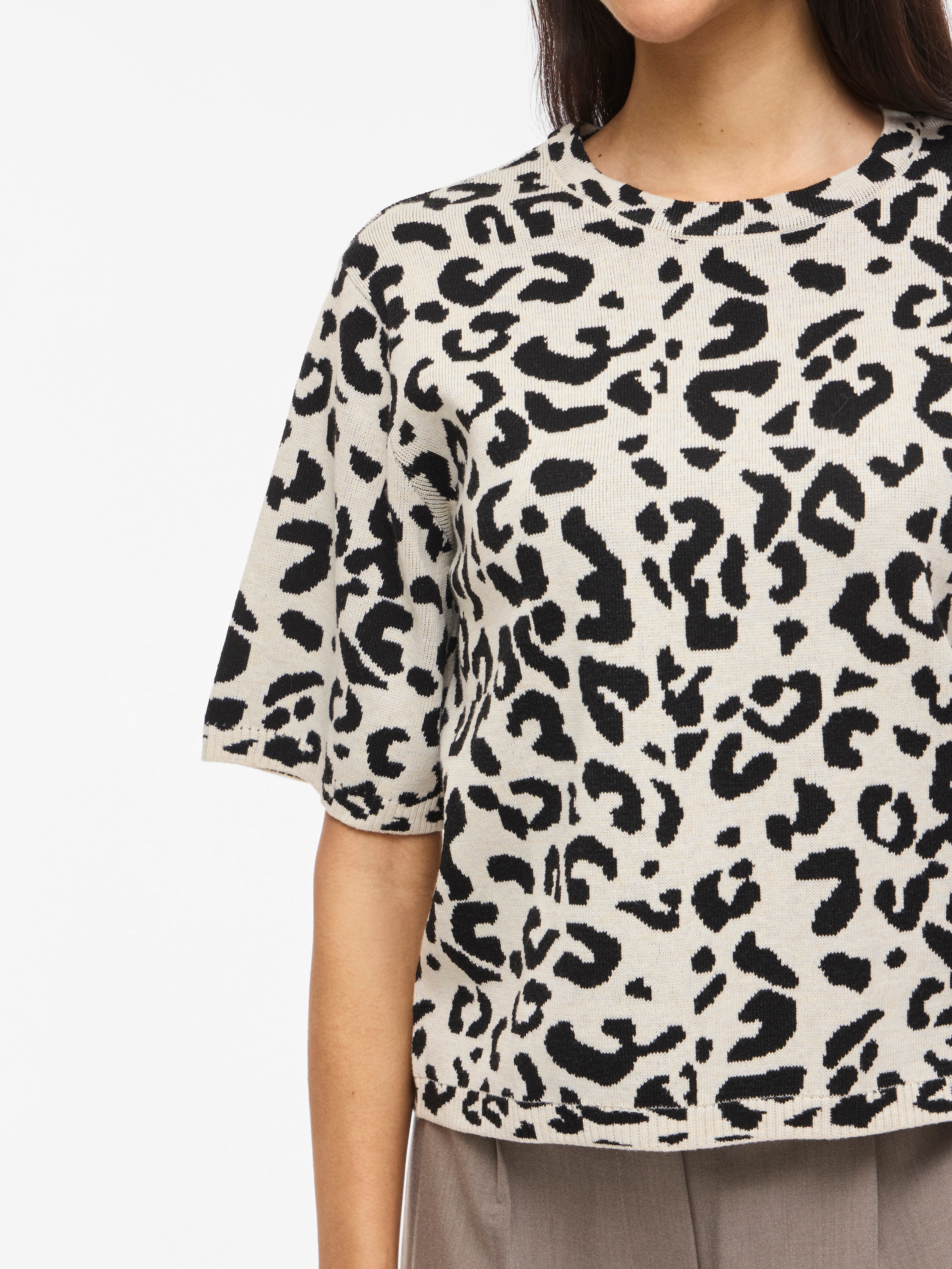 Vila Strickpullover »VIMAYAS O-NECK 2/4 KNIT NOOS«
