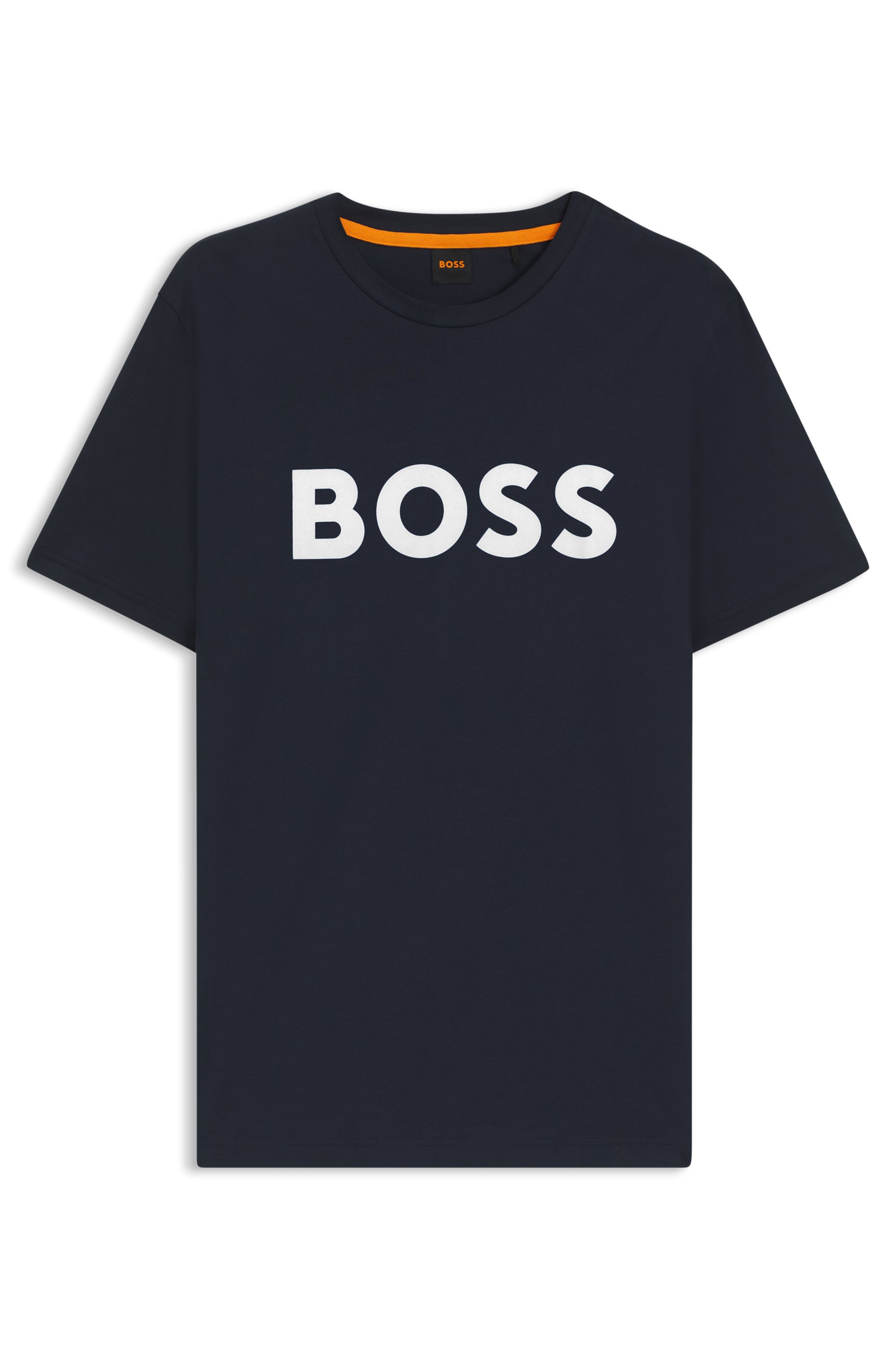 BOSS ORANGE T-Shirt »Thinking« 1 Stk. Rundhalsausschnitt, Regular Fit, grosser Logodruck