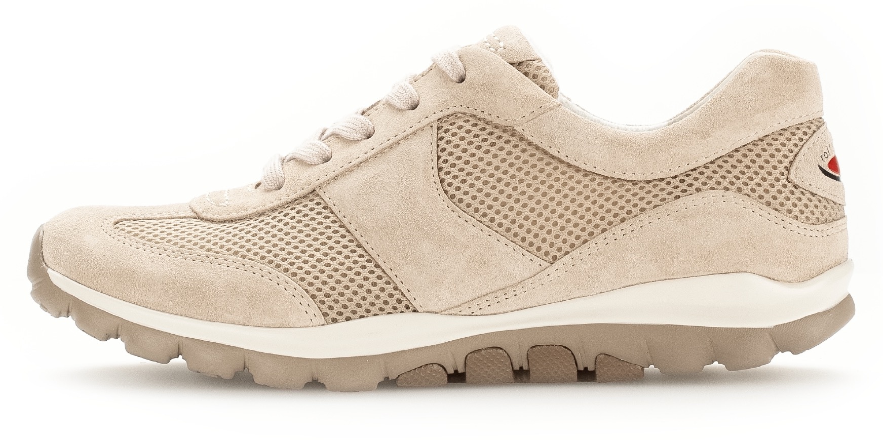 Gabor Rollingsoft Keilsneaker  , Freizeitschuh, Halbschuh, Schnürschuh mit Logoschriftzug