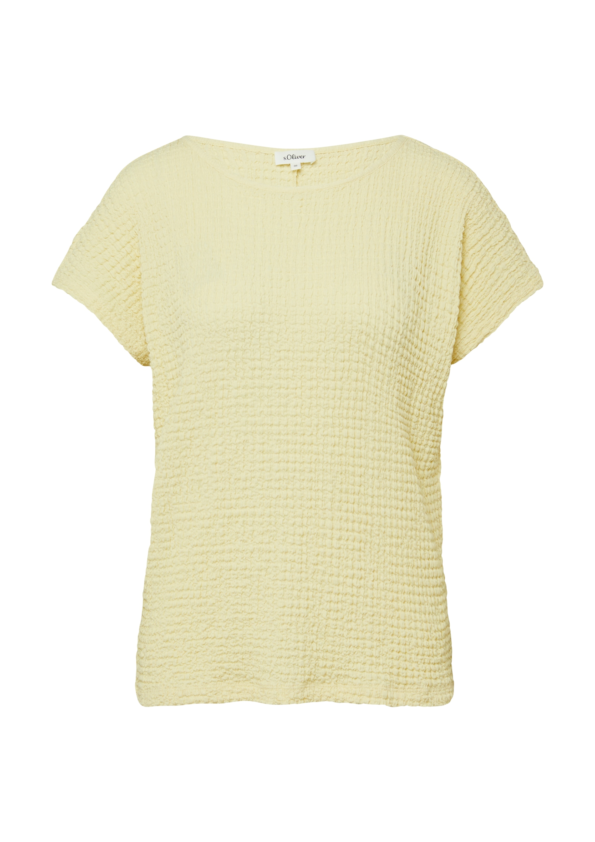 s.Oliver T-Shirt mit Struktur Muster