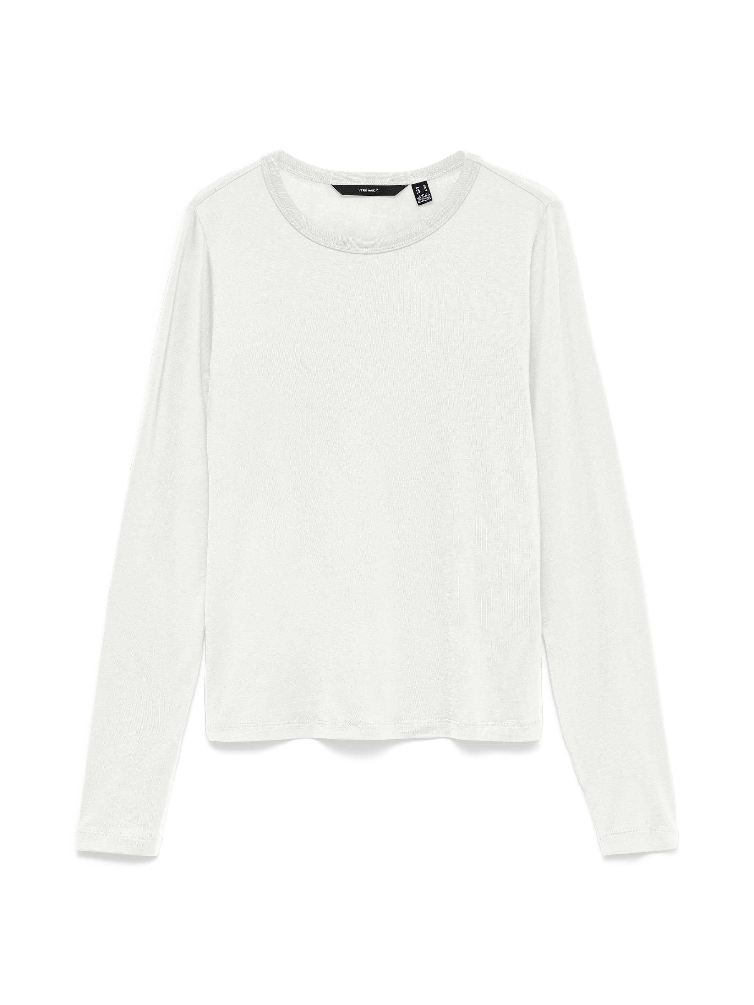 Vero Moda Langarmshirt »VMADA LS TOP JRS NOOS« Materialmix, regular fit