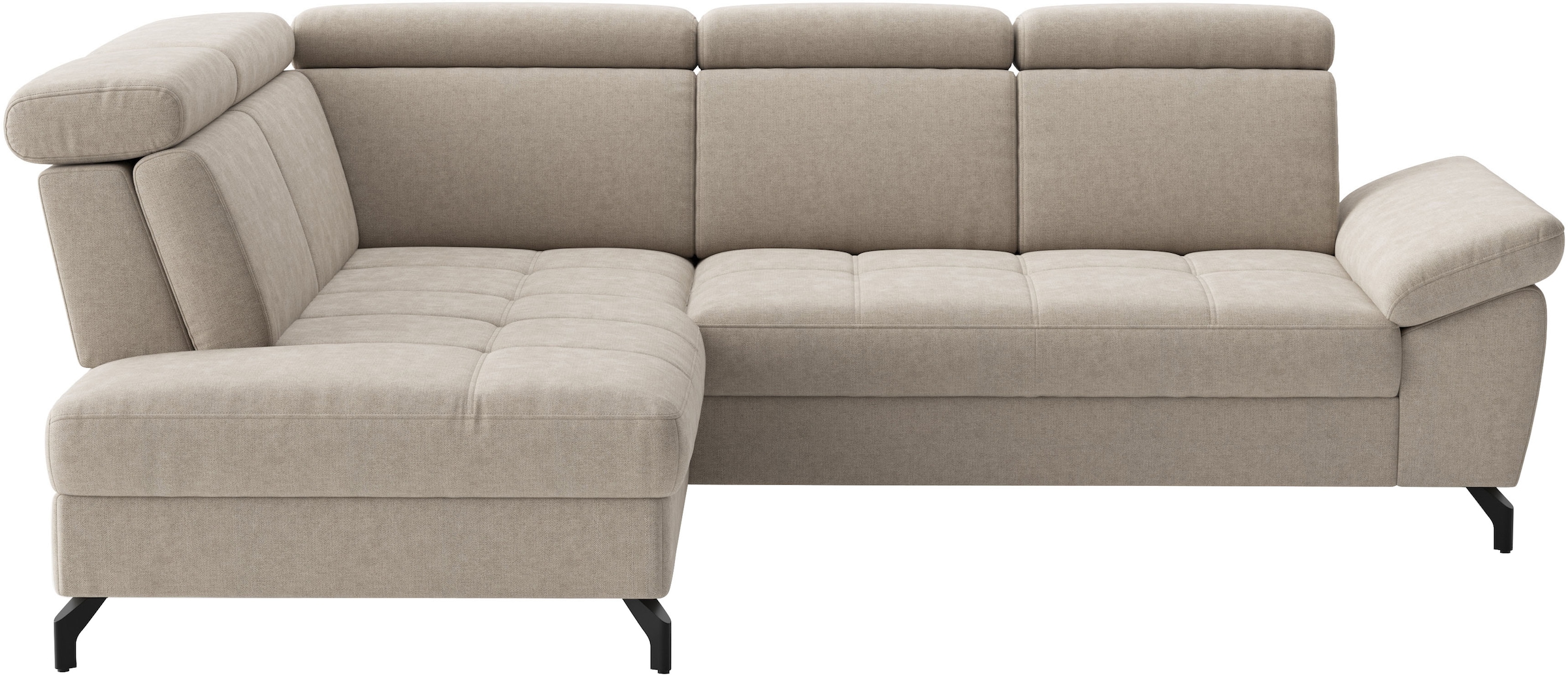 sit&more Ecksofa »Vanity« Inkl.Sitz-,Kopf-und Armteilverstellung
