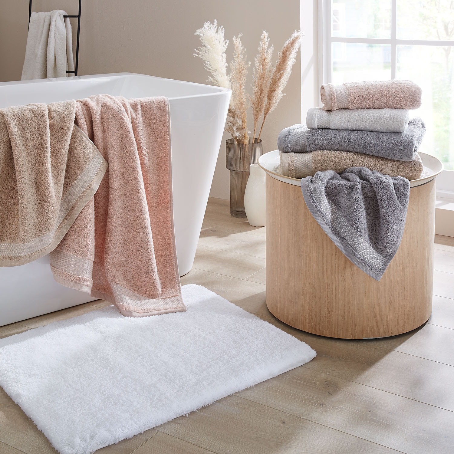 Dyckhoff Handtuch »Gloss« mit edler Glanzgarn Bordüre