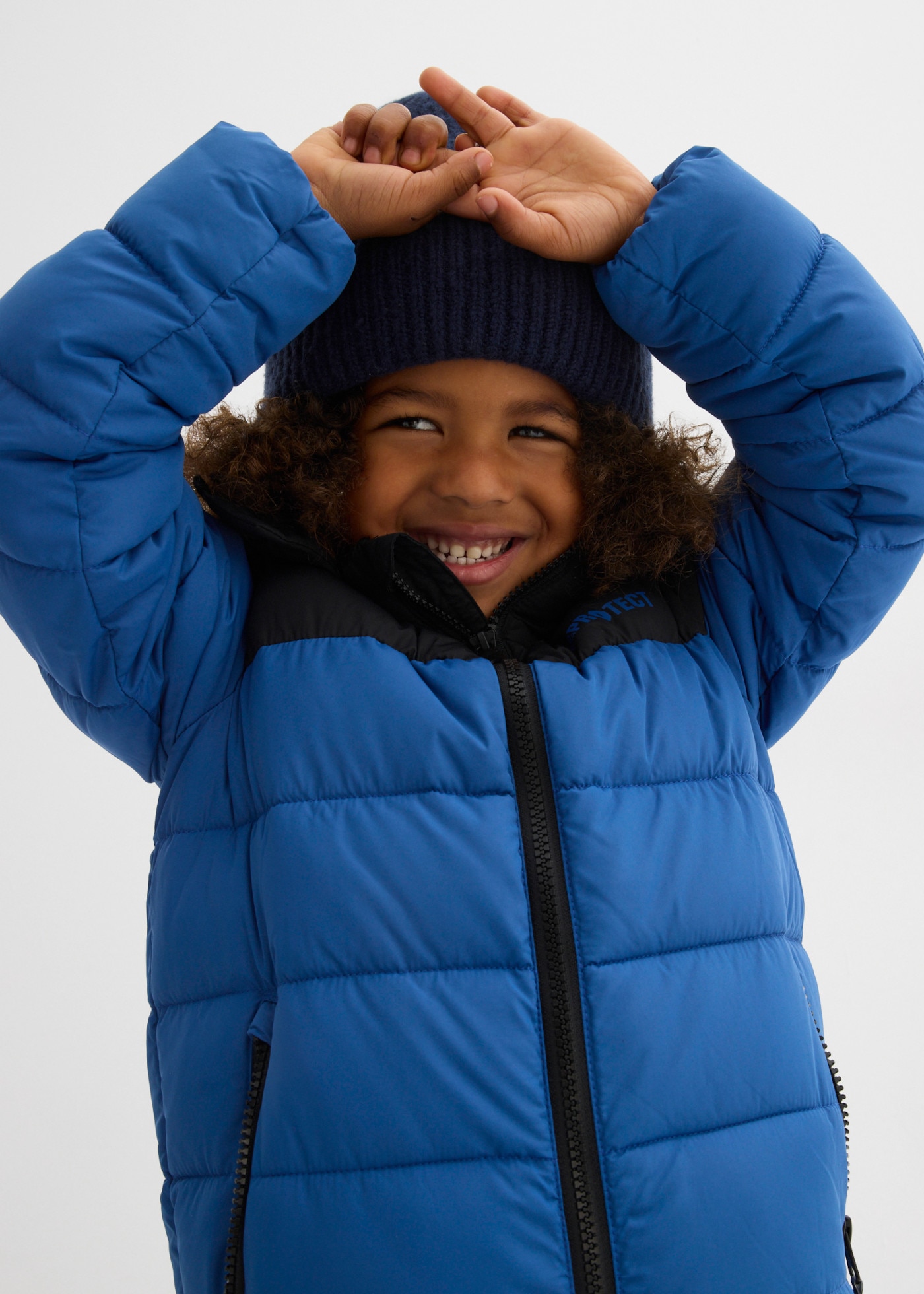 bonprix Veste d'hiver avec doublure chaude, coupe régulière, pour garçons