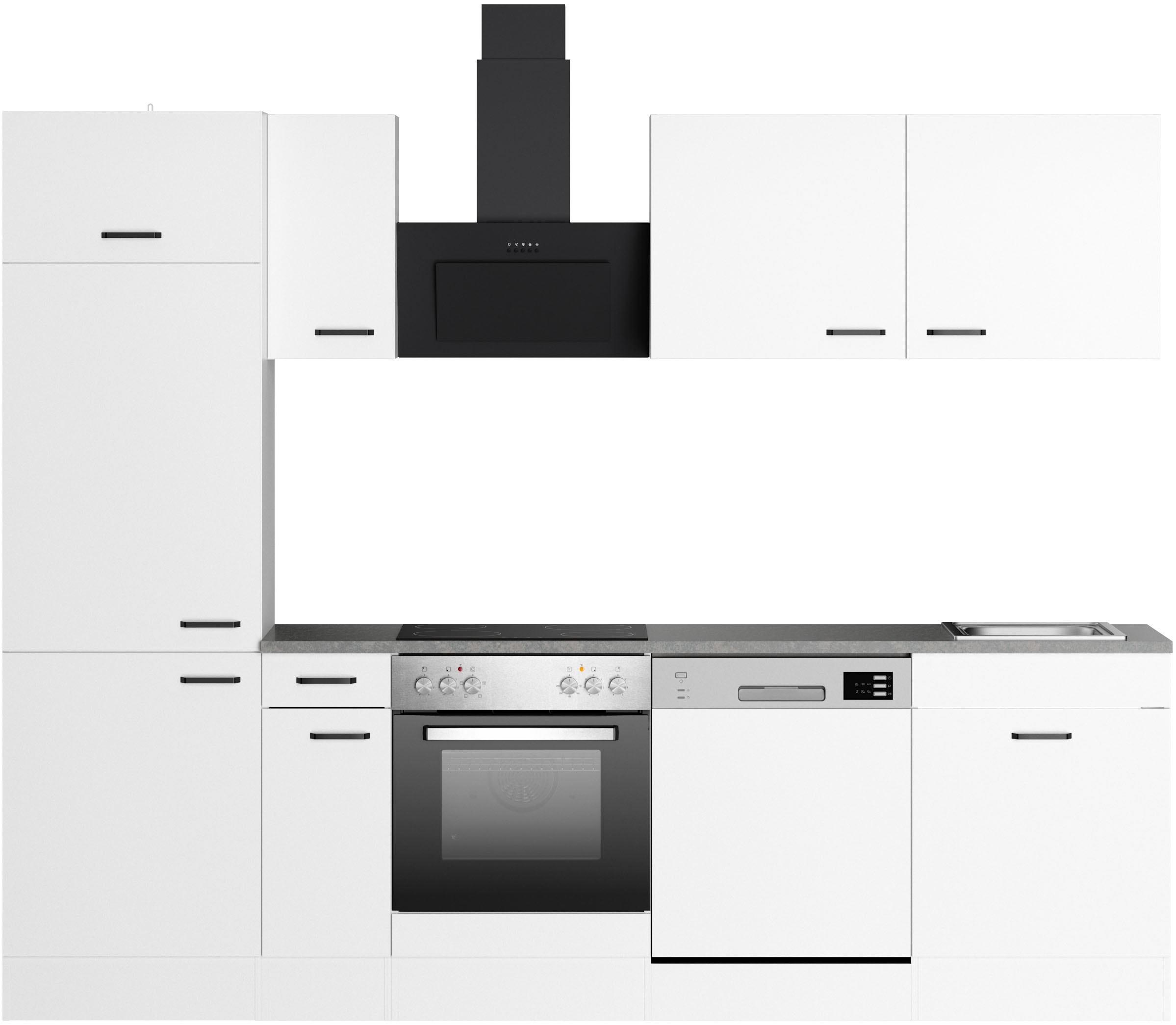 OPTIFIT Kitchenette »OPTImulti« Breite 270 cm, wahlweise mit E-Geräten