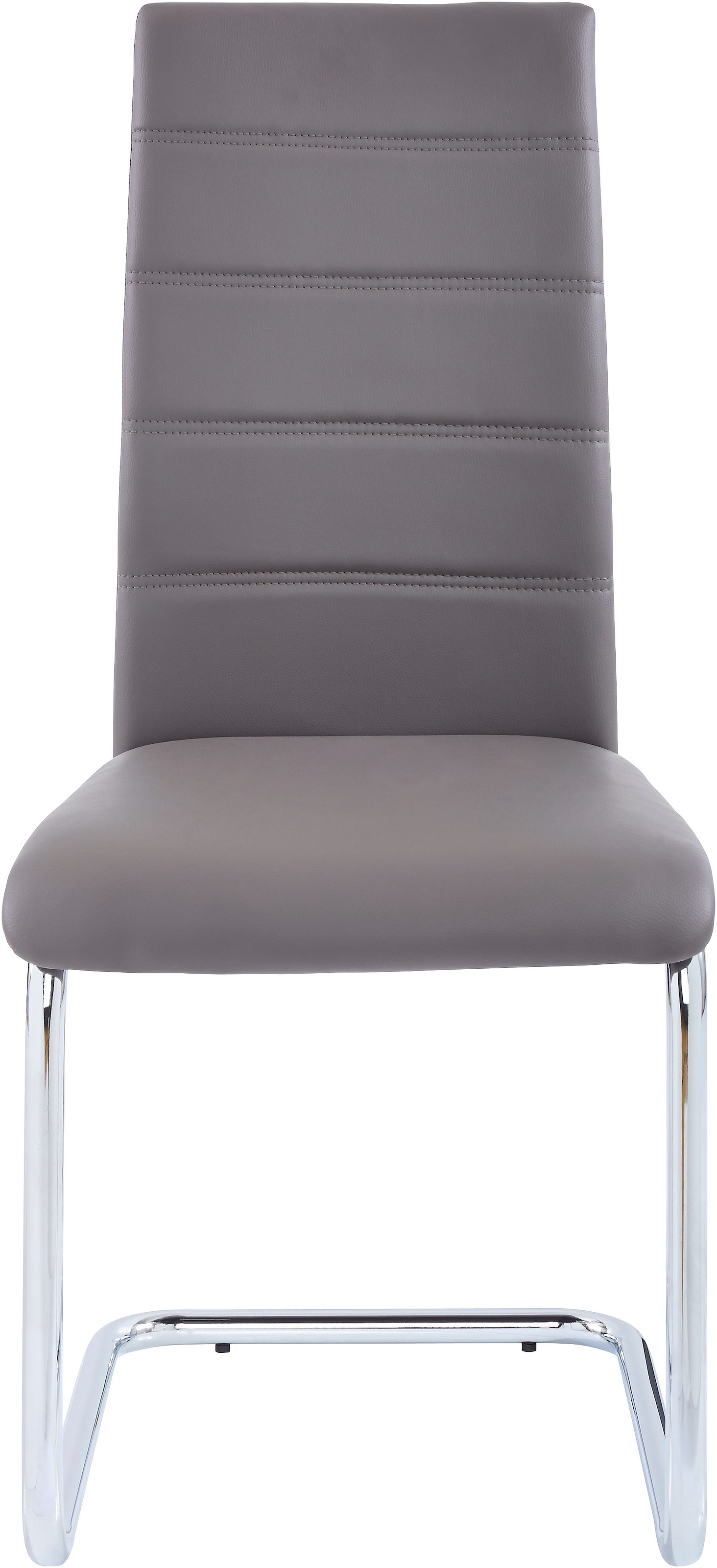 INOSIGN Chaise cantilever »Adora« (Set) 2 cuis(2 oder 4 Stück) Bezug in Kunstleder, verchromtes Metallgestell