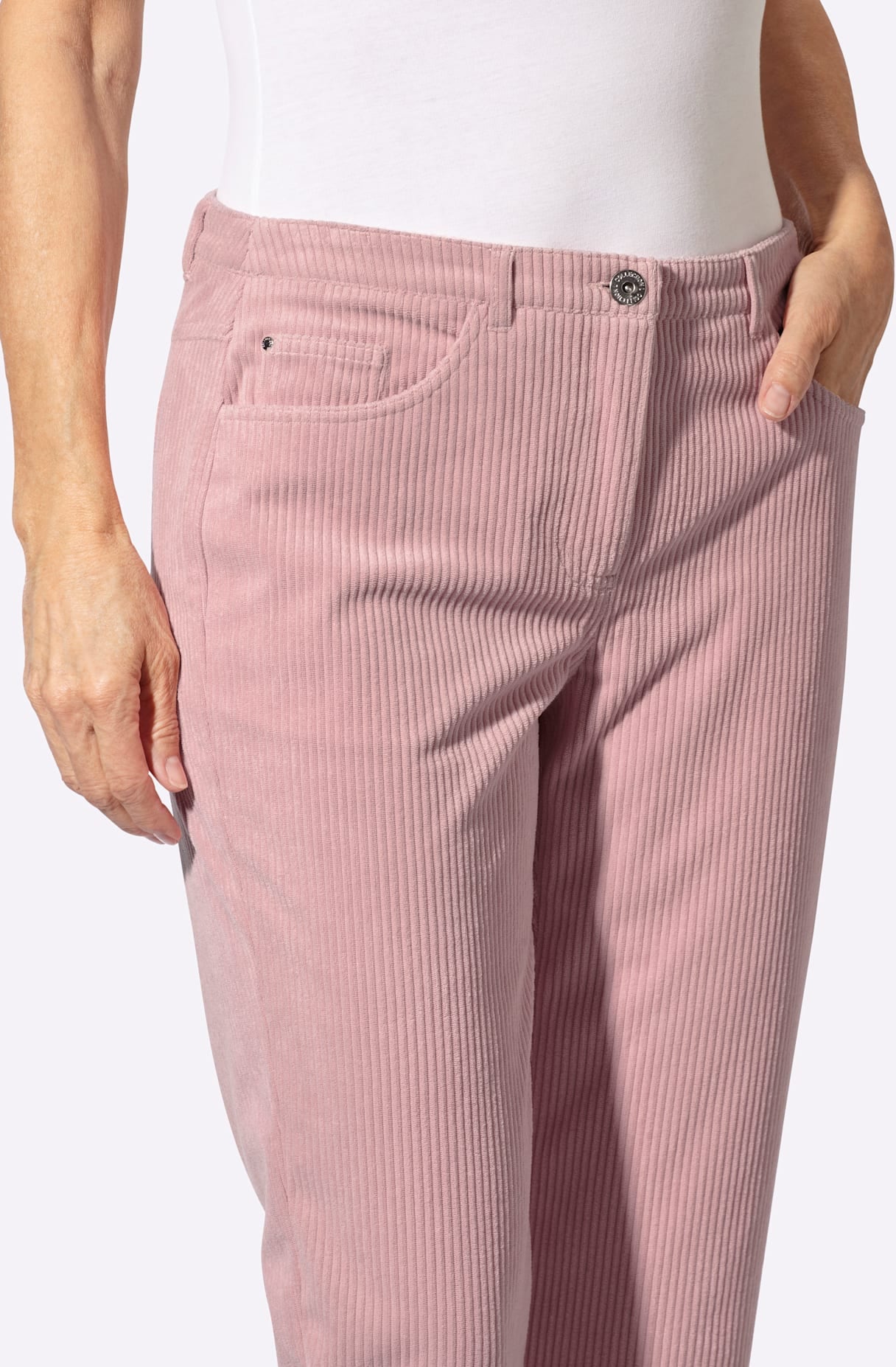 Casual Looks Pantalon en velours côtelé