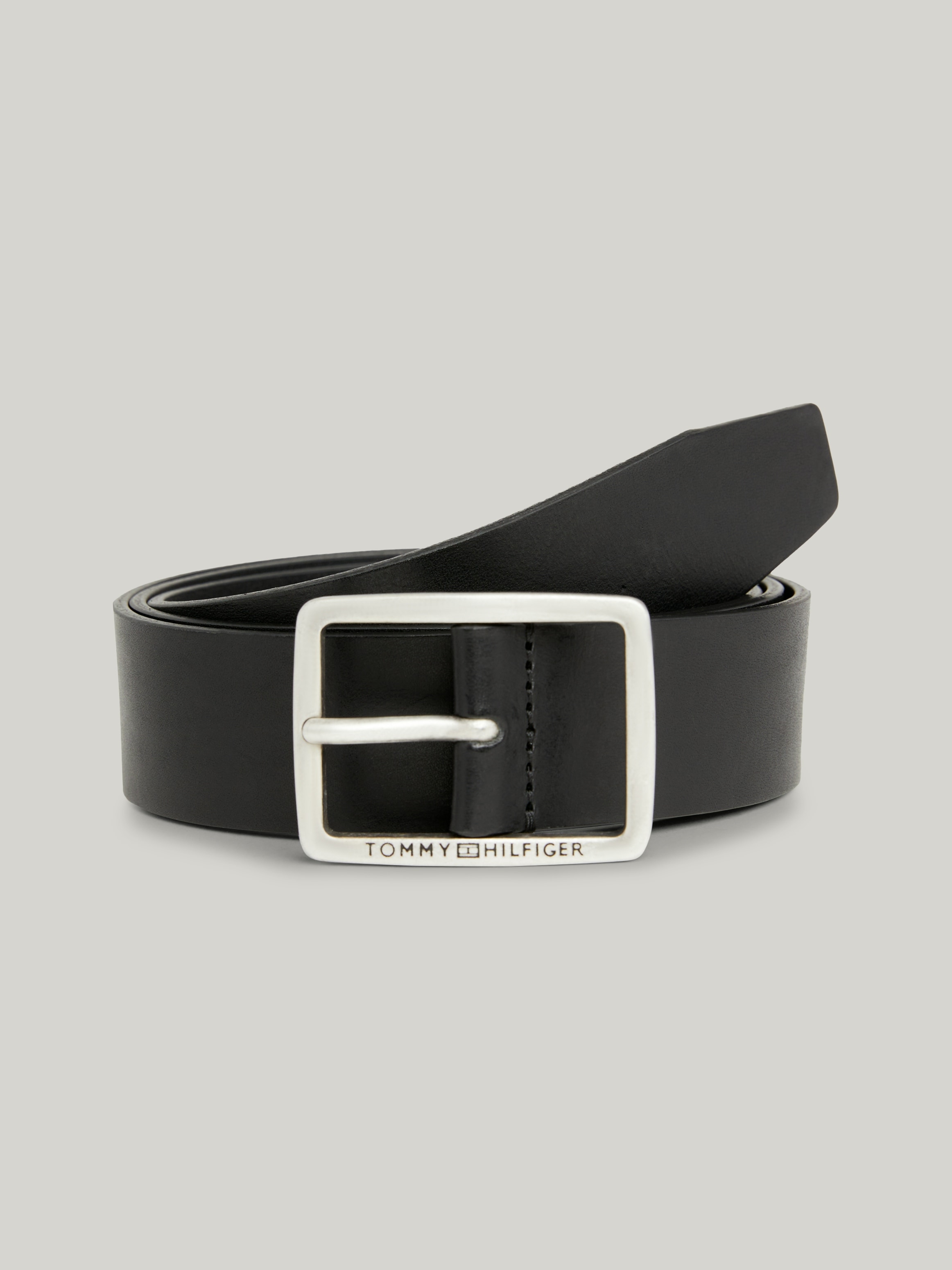 Tommy Hilfiger Ledergürtel »JEANS BUCKLE 3.5 cm breit«