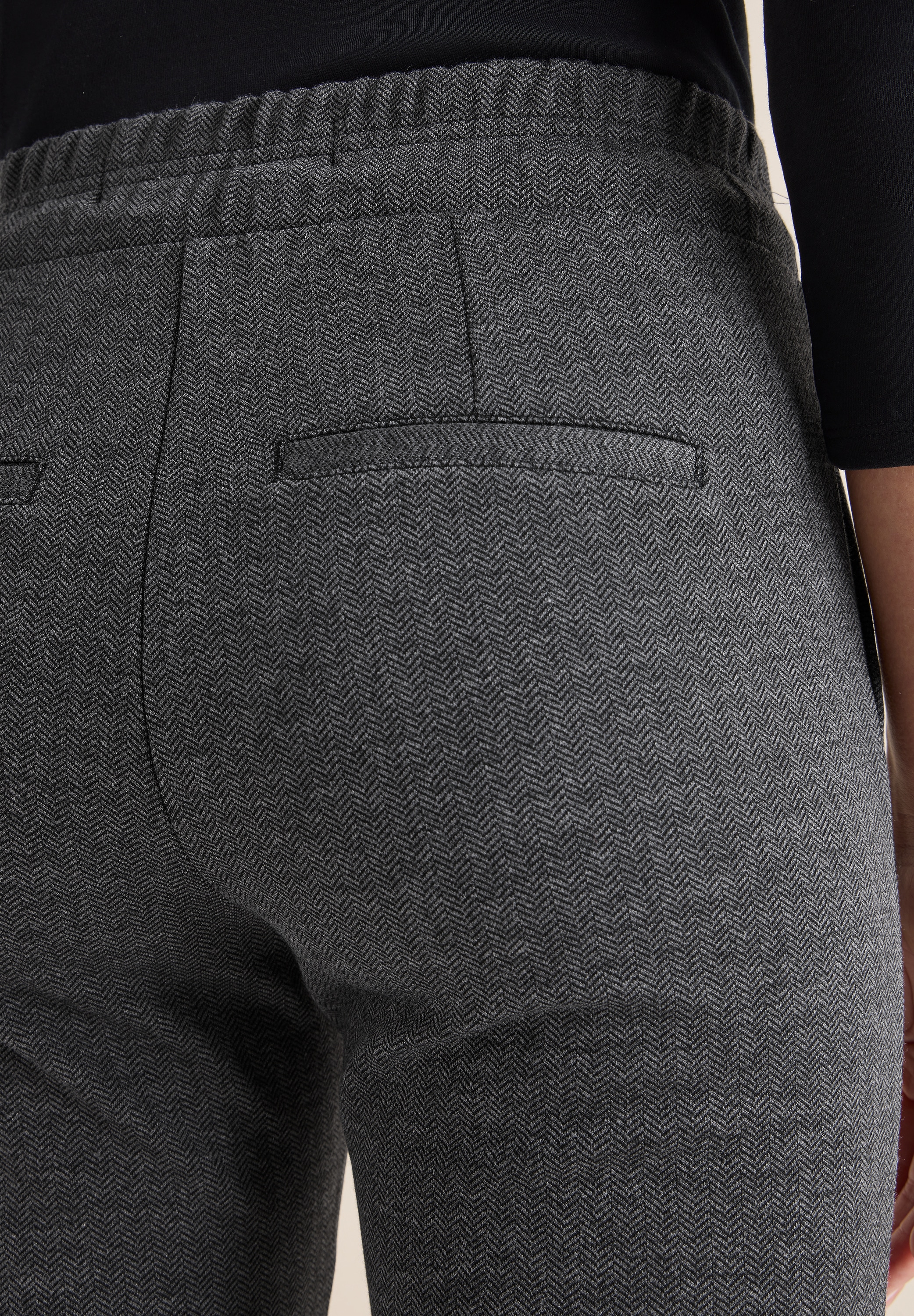 Cecil Pantalon en tissu »Style Tracey«  mit Gummibund und Kordelzug