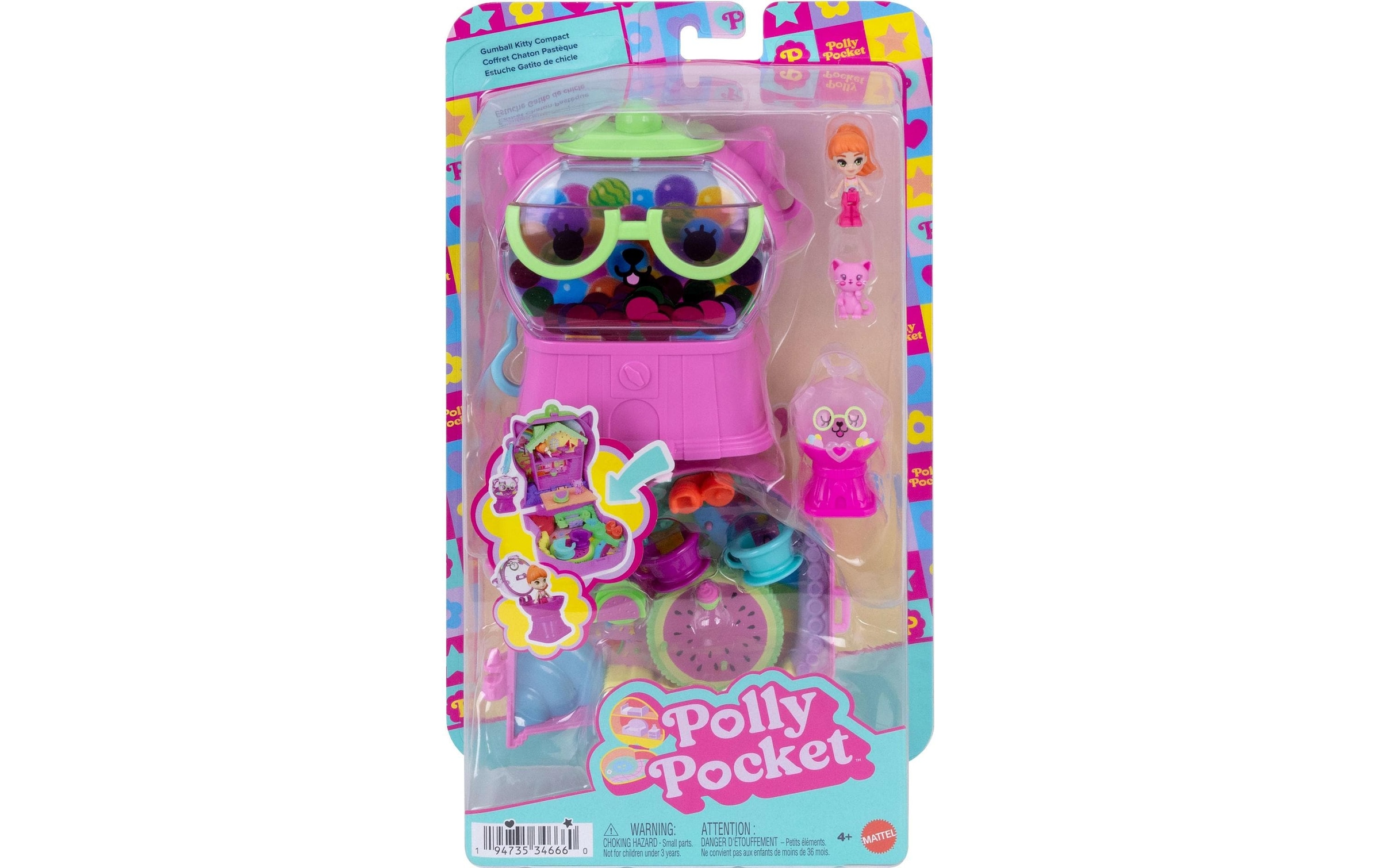 Polly Pocket Spielwelt »Wassermelone- Kaugummi Schatulle«