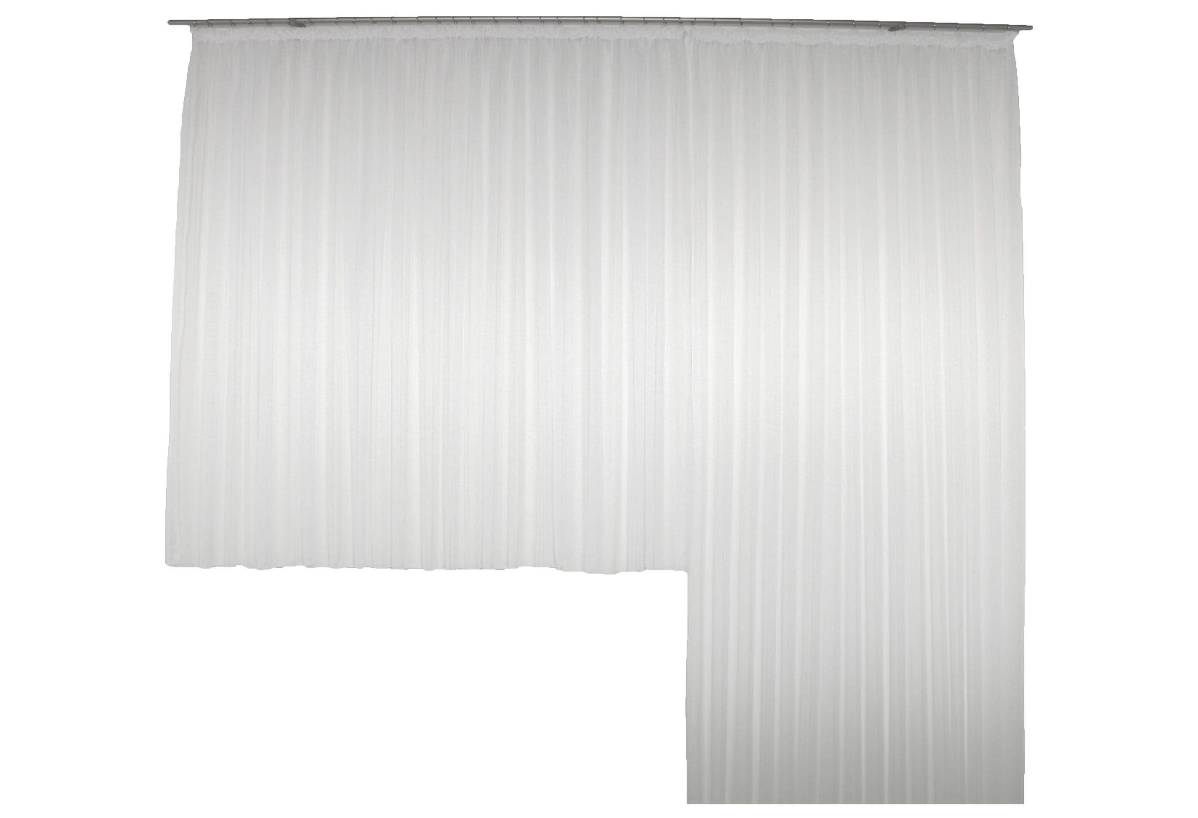 Wirth Rideau »Anita« Ruban plissé 1 cuis tlg. Fertig-Store mit FB 1:3 nach Mass