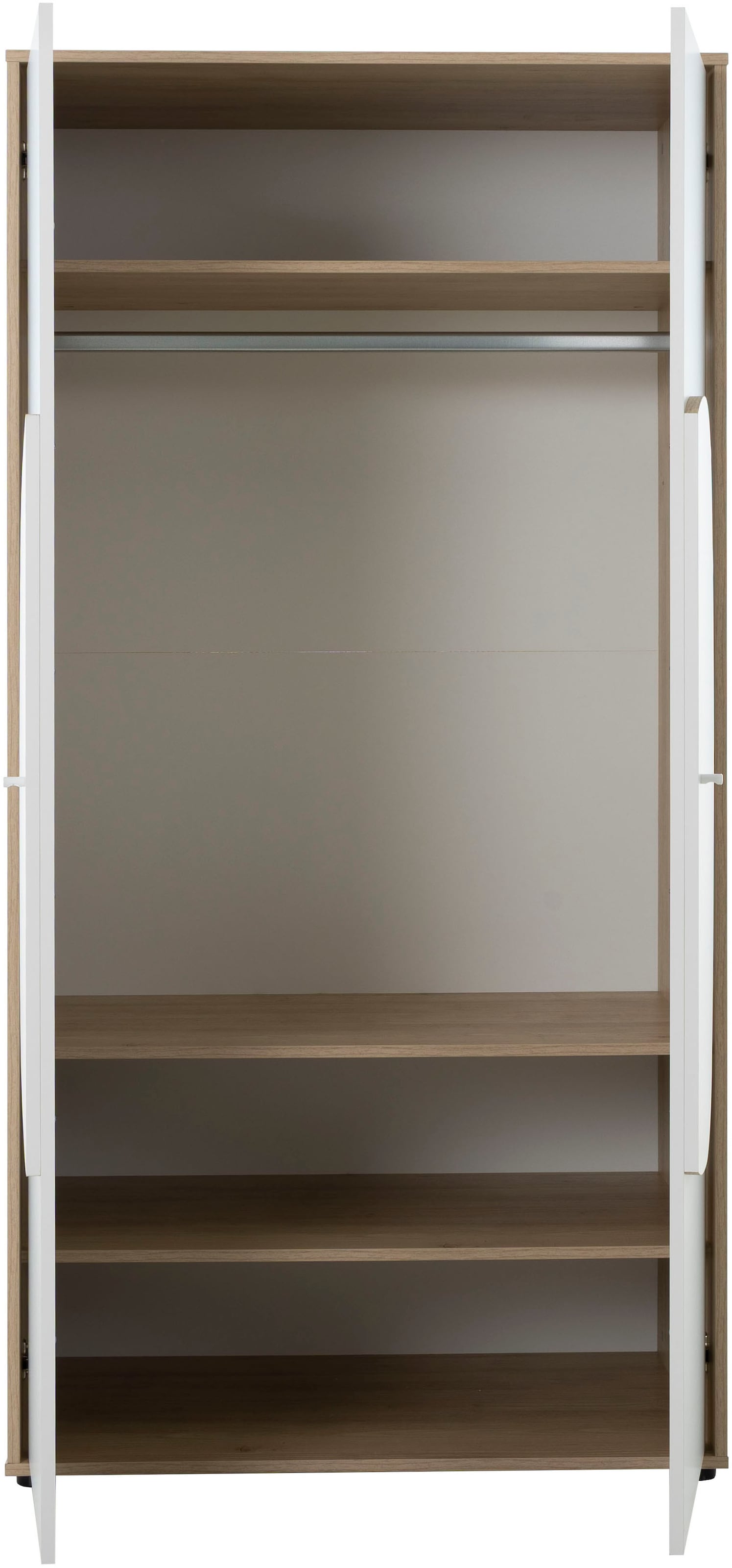 Gami Armoires à vêtements »BASILE Kleiderschrank 2 Türen« Praktischer Schrank mit viel Stauraum