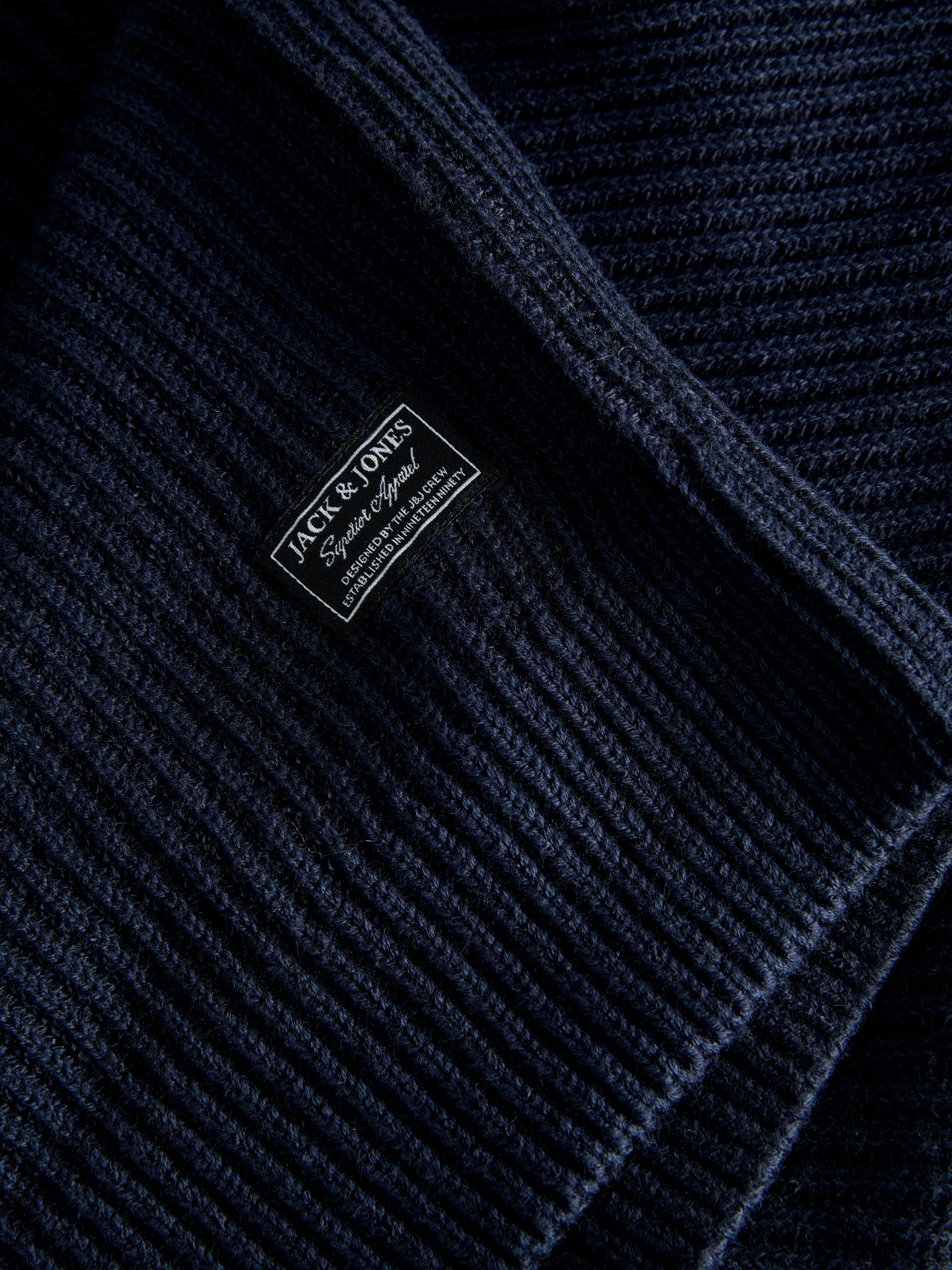 Jack & Jones Rollkragenpullover »JJPANNEL KNIT ROLL NECK AW25«