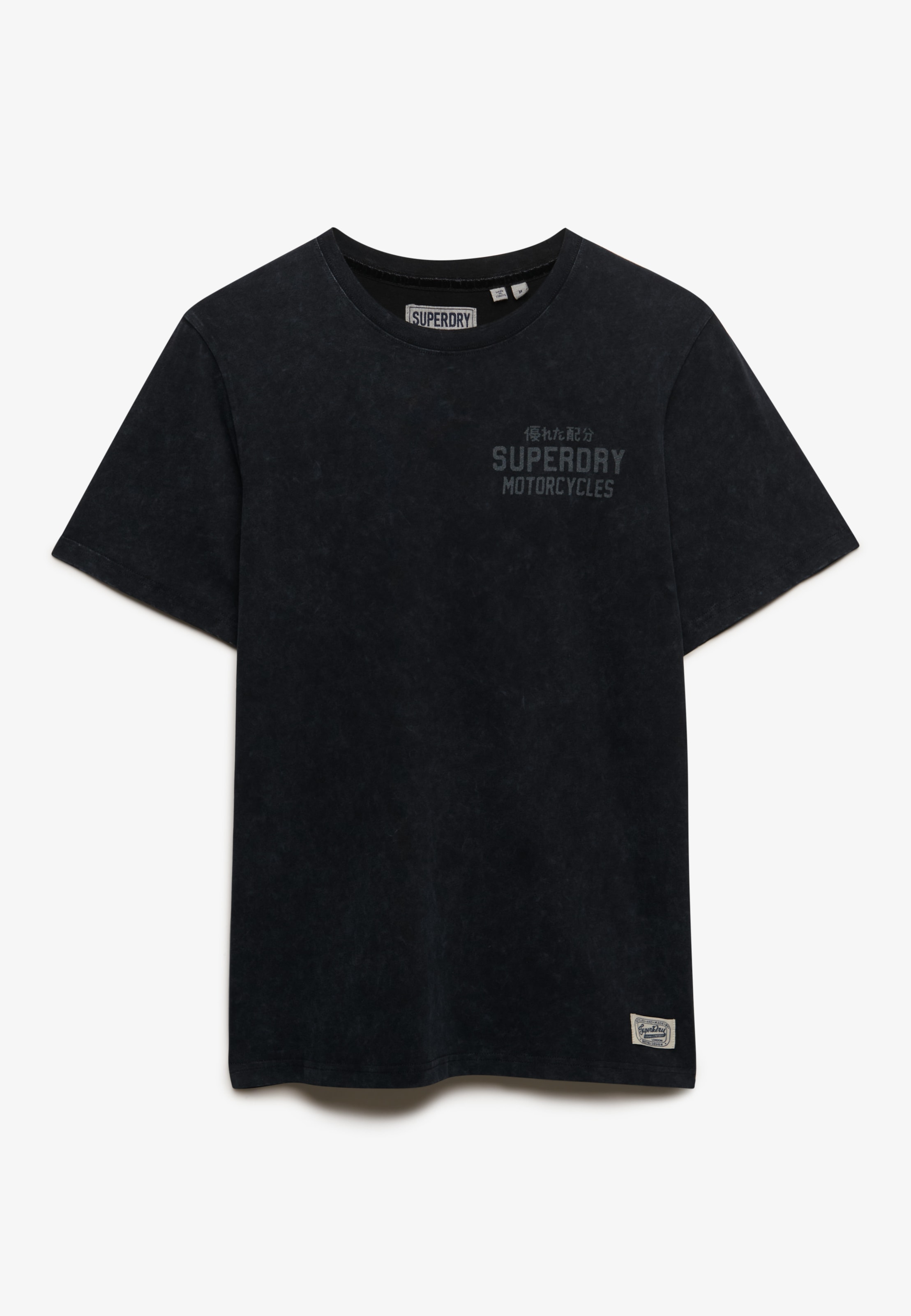 Superdry Shirt à col rond »VINTAGE BIKER TEE« coton, coupe décontractée