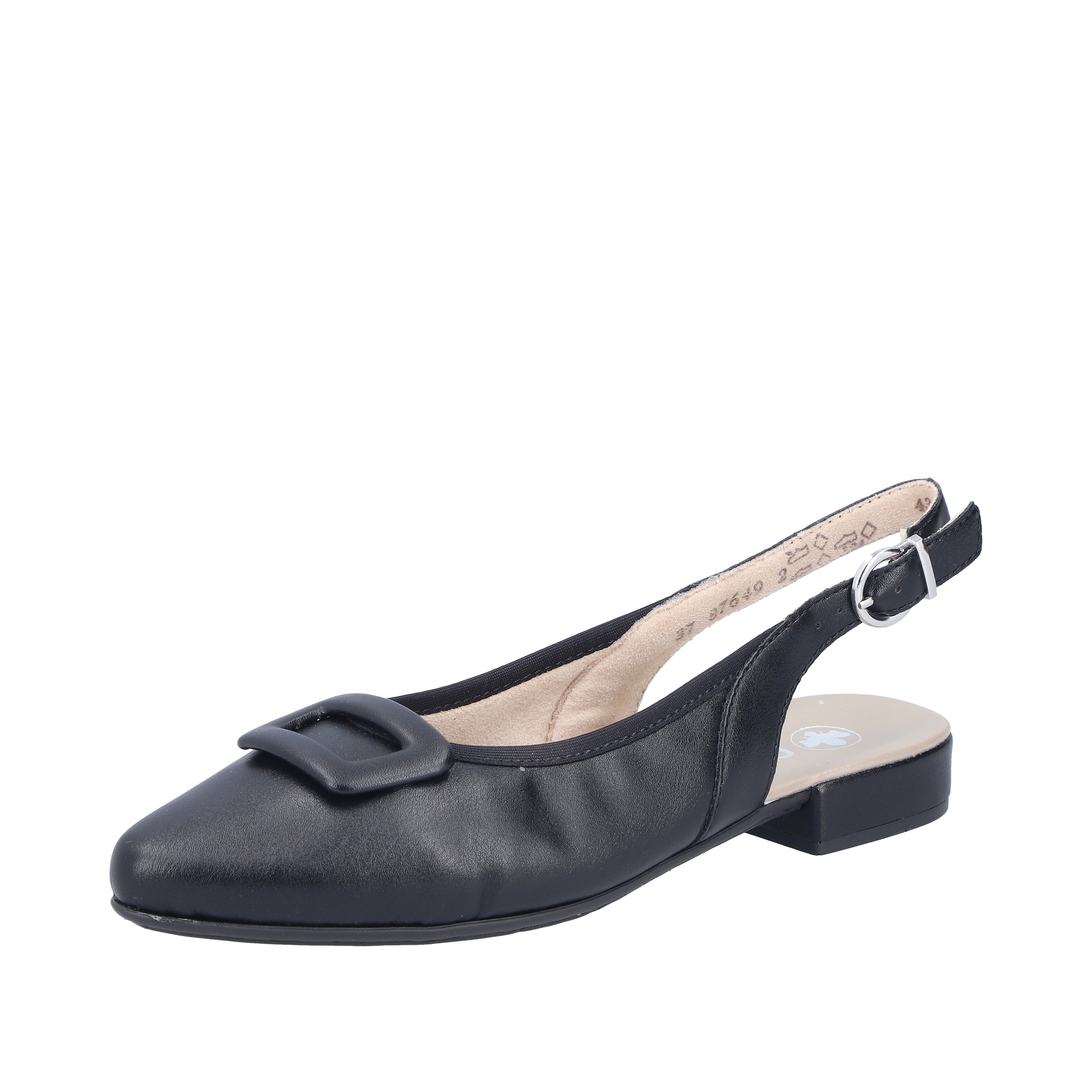 Rieker Slingsandale  Sabot, Sommerschuh, Blockabsatz, mit verstellbarem Riemchen