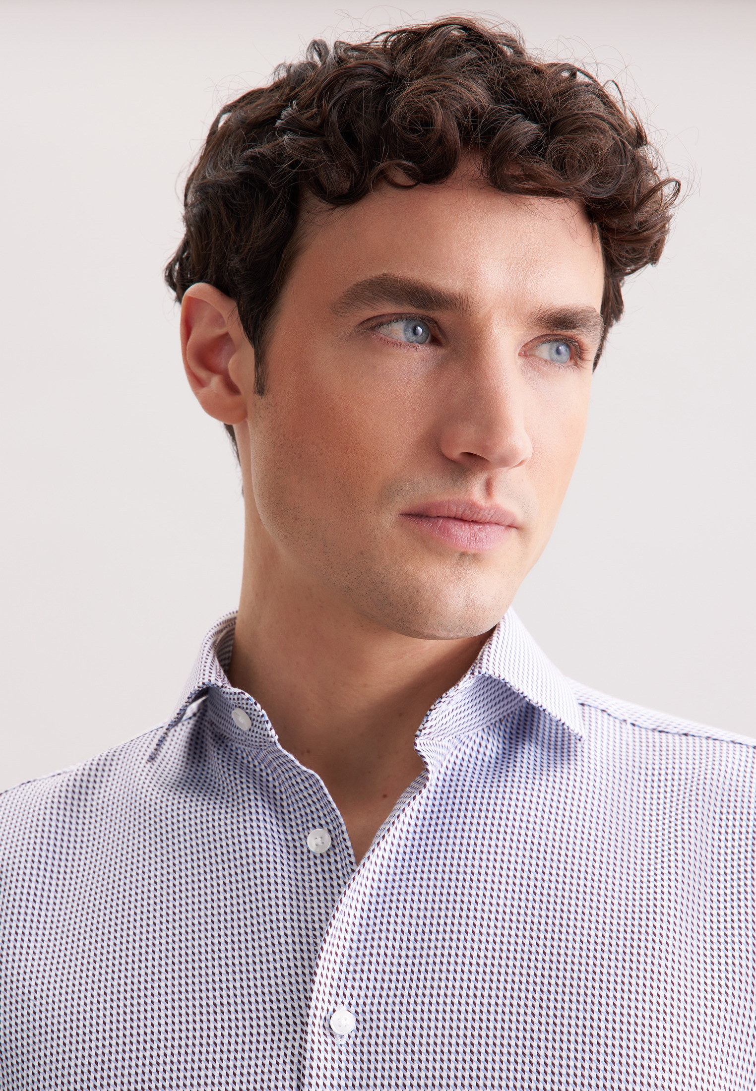 seidensticker Chemise d'affaires »Schwarze Rose« Regular 1/1 Kentkragen Pepita