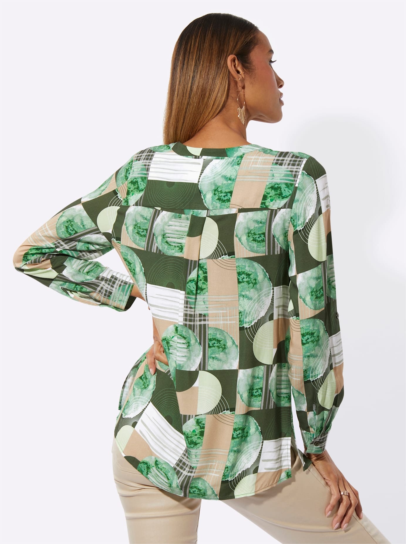 creation L Blouse à manches longues