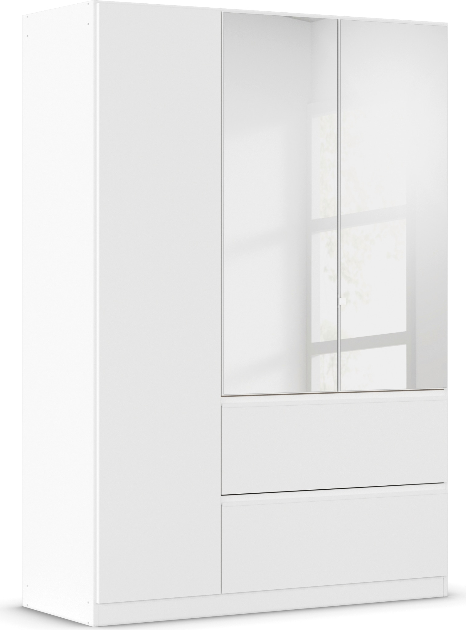 rauch Armoire à portes battantes »Kleiderschrank Schrank Garderobe Wäscheschrank Schlafzimmer JOEL« En 3 configurations différentes BASIC/CLASSIC/PREMIUM,  avec deux tiroirs, fonction Push-to-Open MADE IN GERMANY