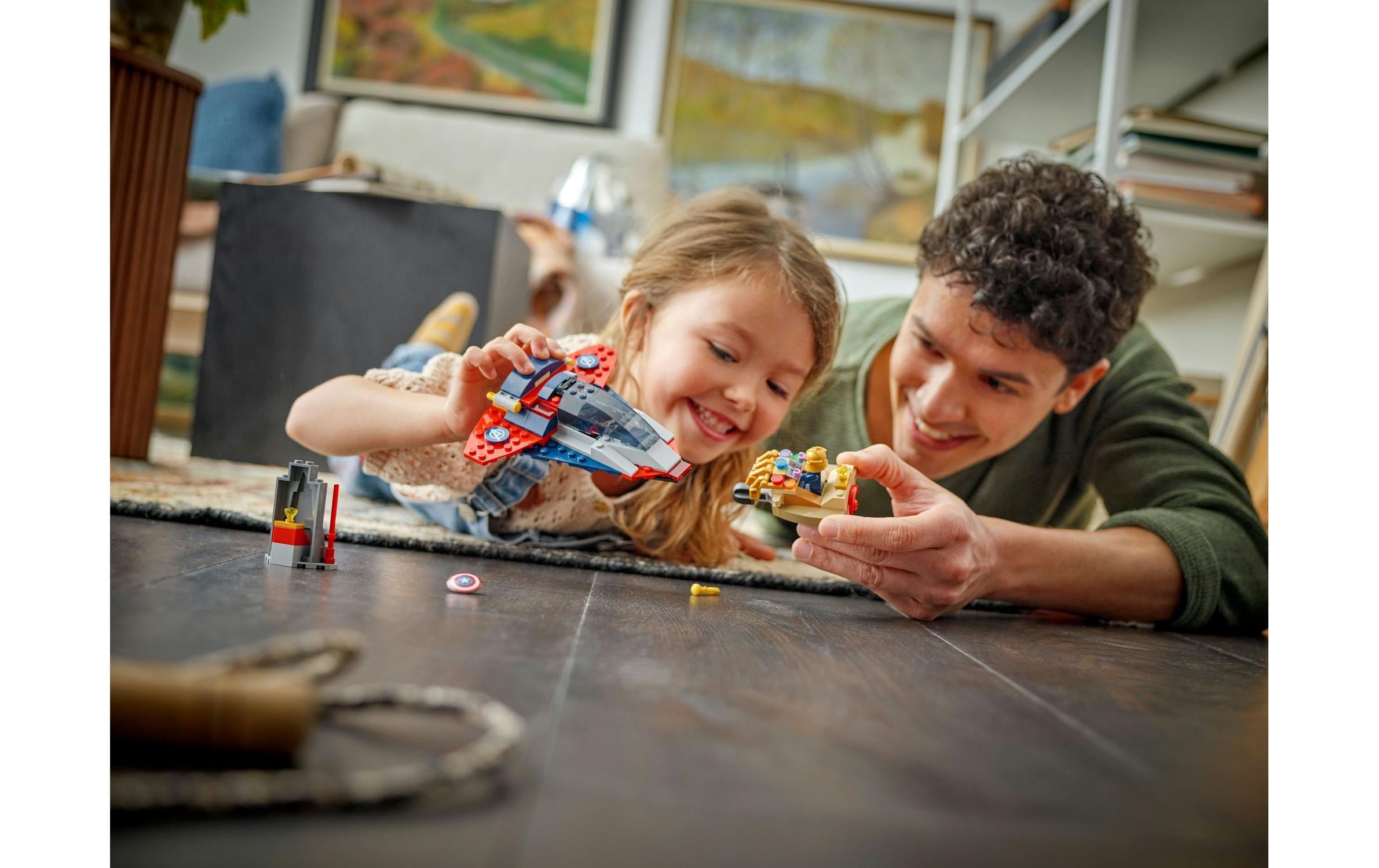 LEGO® Spielbausteine »LEGO® Marvel Captain America vs. Thanos 76319«