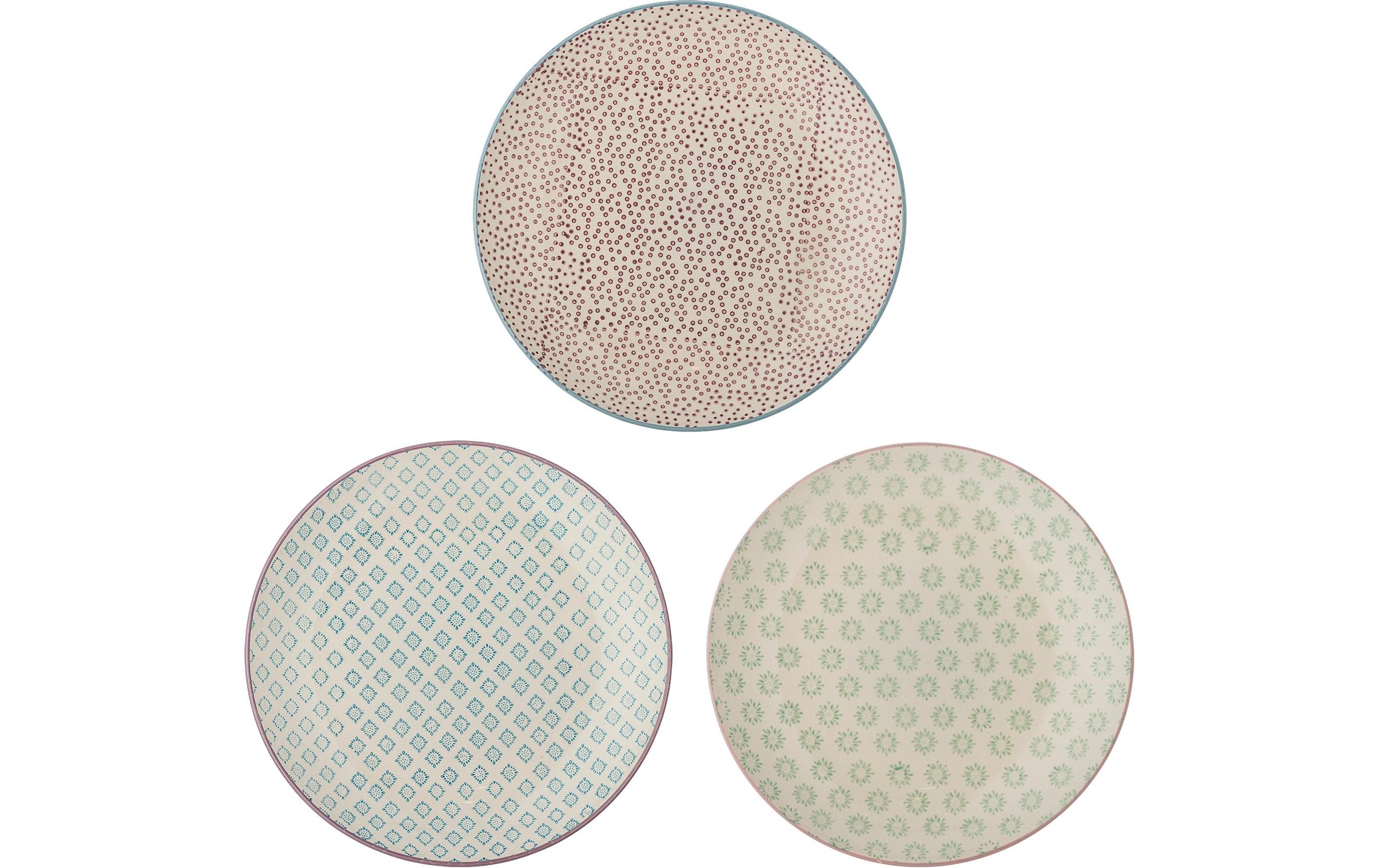 Bloomingville Assiette plate »Patrizia, ∅ 25 cm, 1 Stück, assortiert«